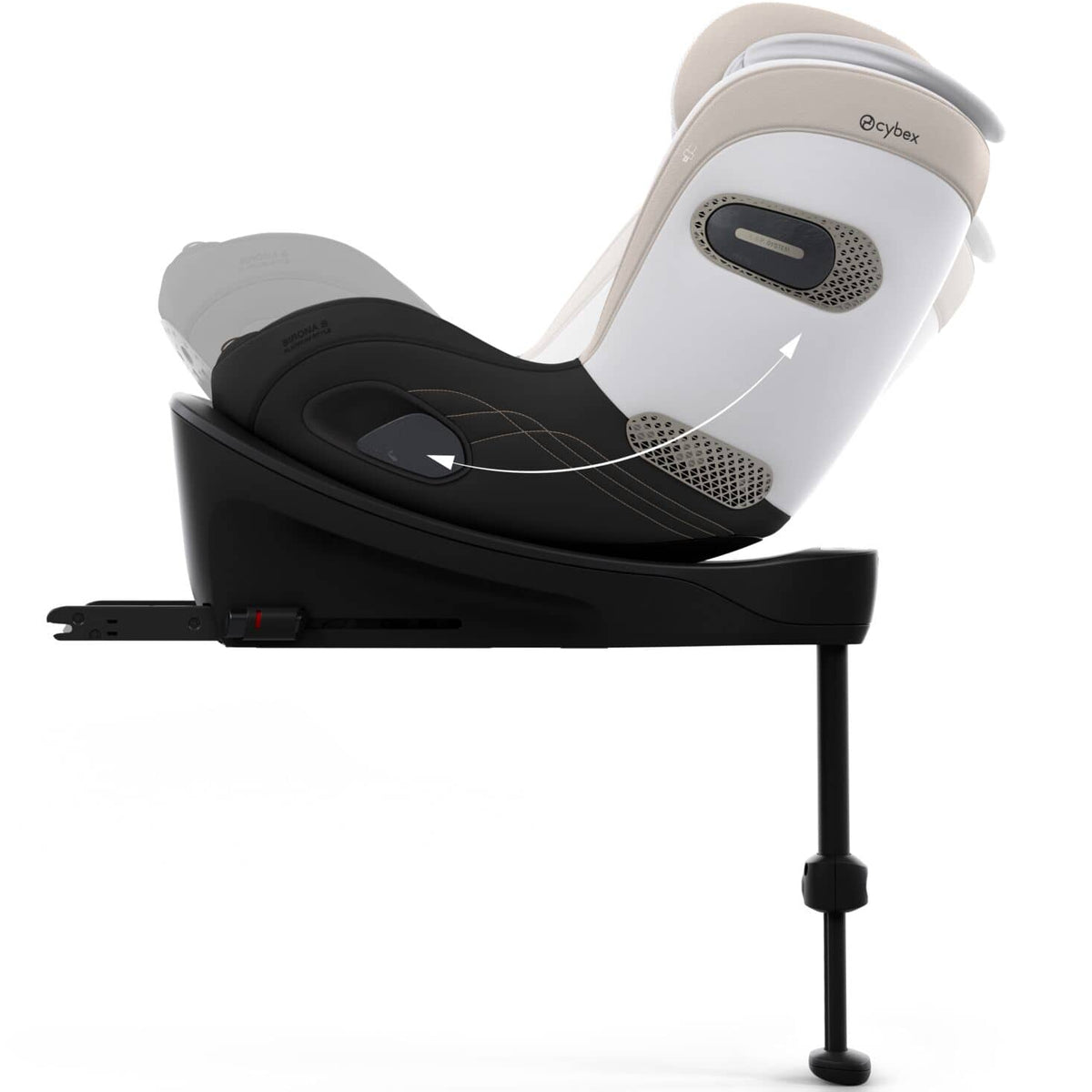 Cybex Sirona Si Style in Off White Toddler Car Seats 526003495 4.06385E+12