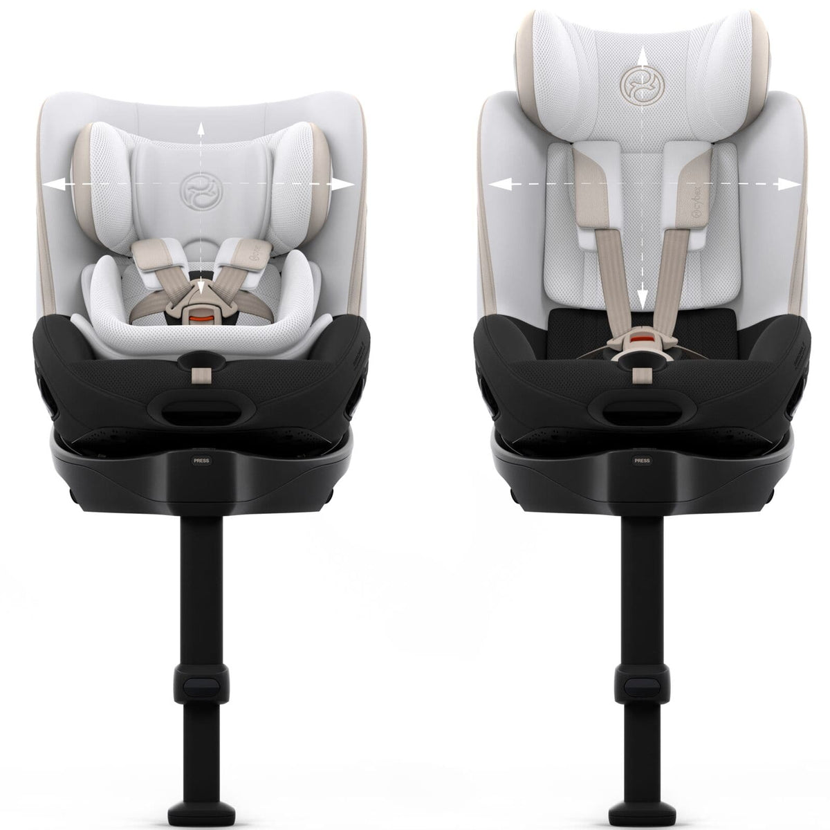Cybex Sirona Si Style in Off White Toddler Car Seats 526003495 4.06385E+12