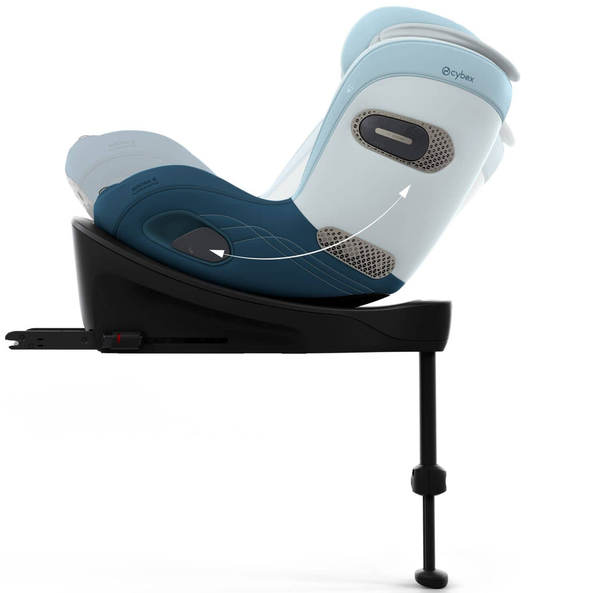 Cybex Sirona Si Style in Opal Blue Toddler Car Seats 526003471 4.06385E+12