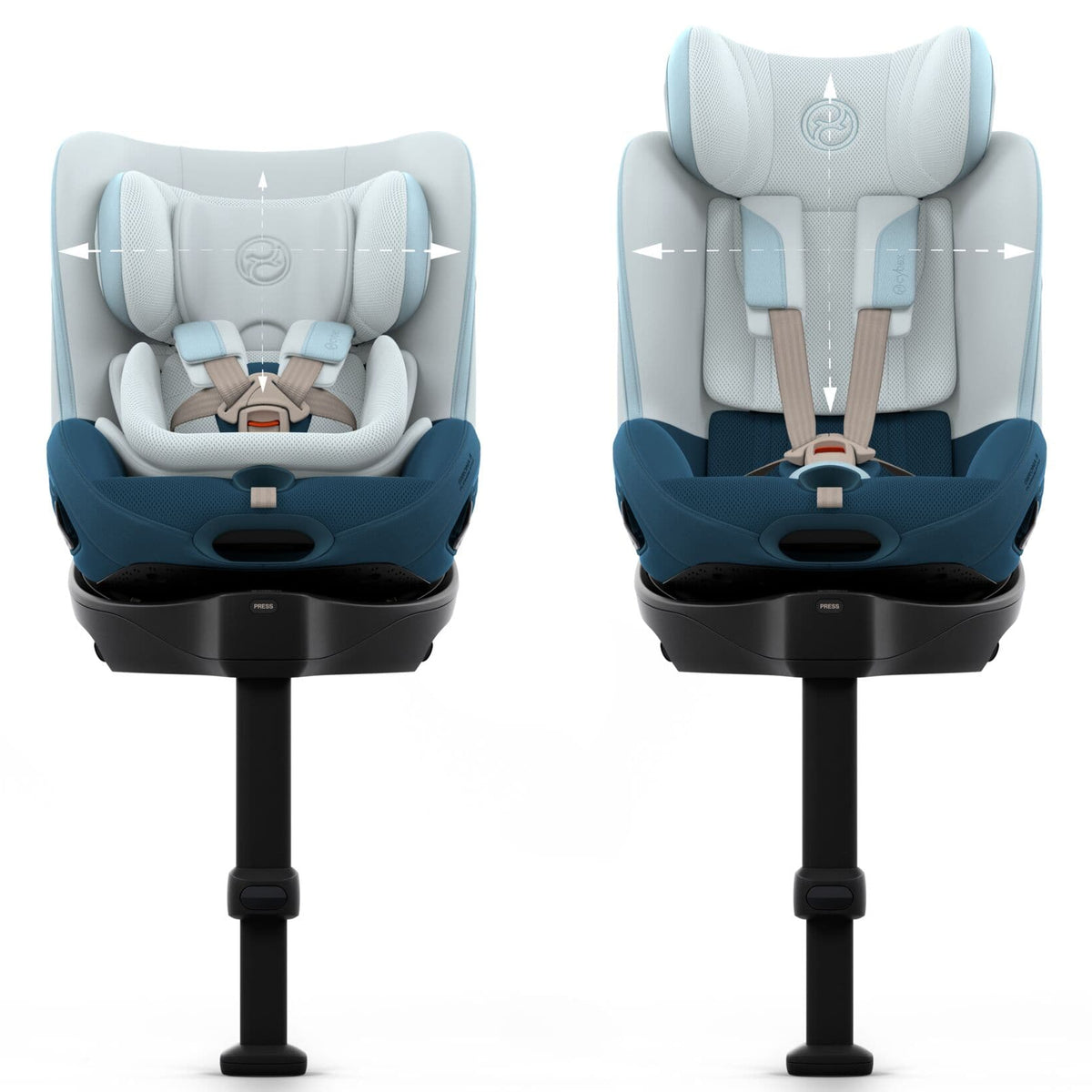 Cybex Sirona Si Style in Opal Blue Toddler Car Seats 526003471 4.06385E+12