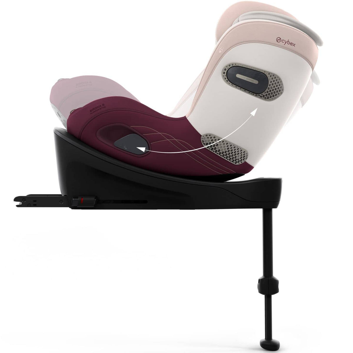 Cybex Sirona Si Style in Quartz Pink Toddler Car Seats 526003479 4.06385E+12