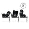 Cybex Sirona T i-Size - Sepia Black Toddler Car Seats 523000375