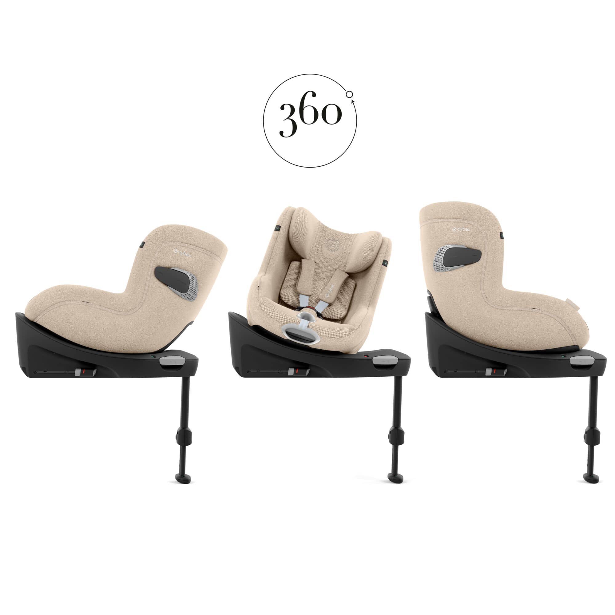Cybex Sirona Ti i-Size in Cozy Beige Toddler Car Seats 525000899 4063846541607