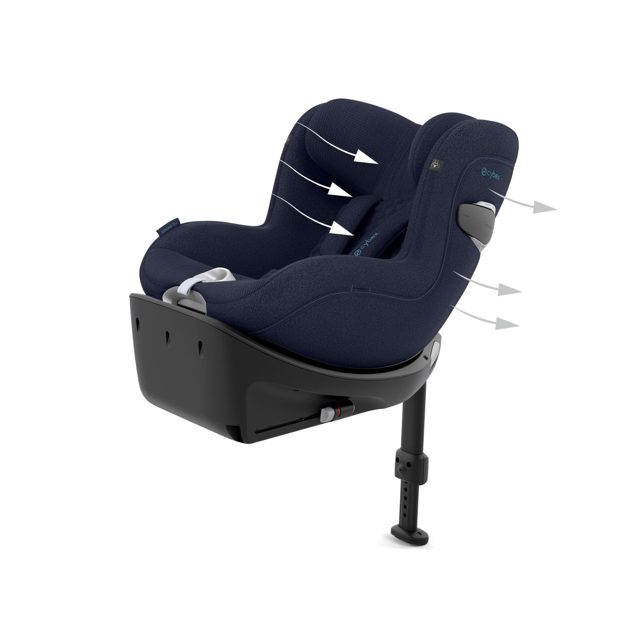 Cybex Sirona Ti i-Size in Nautical Blue Toddler Car Seats 525000875 4063846541454