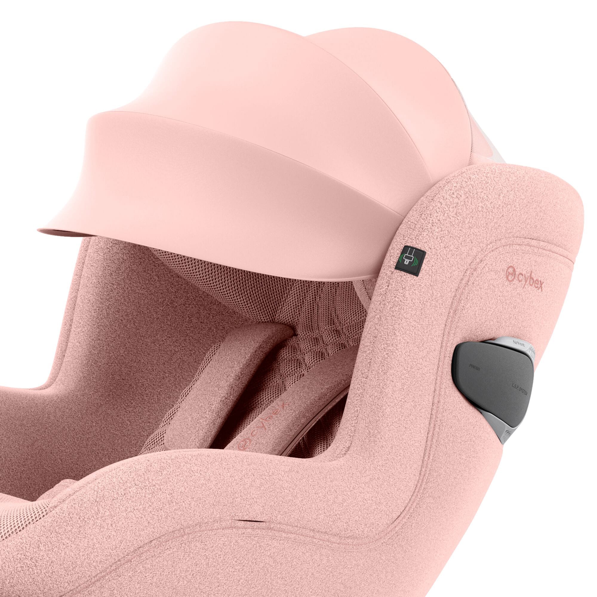 Cybex Sirona Ti i-Size in Peach Pink Toddler Car Seats 525000891 4063846541553