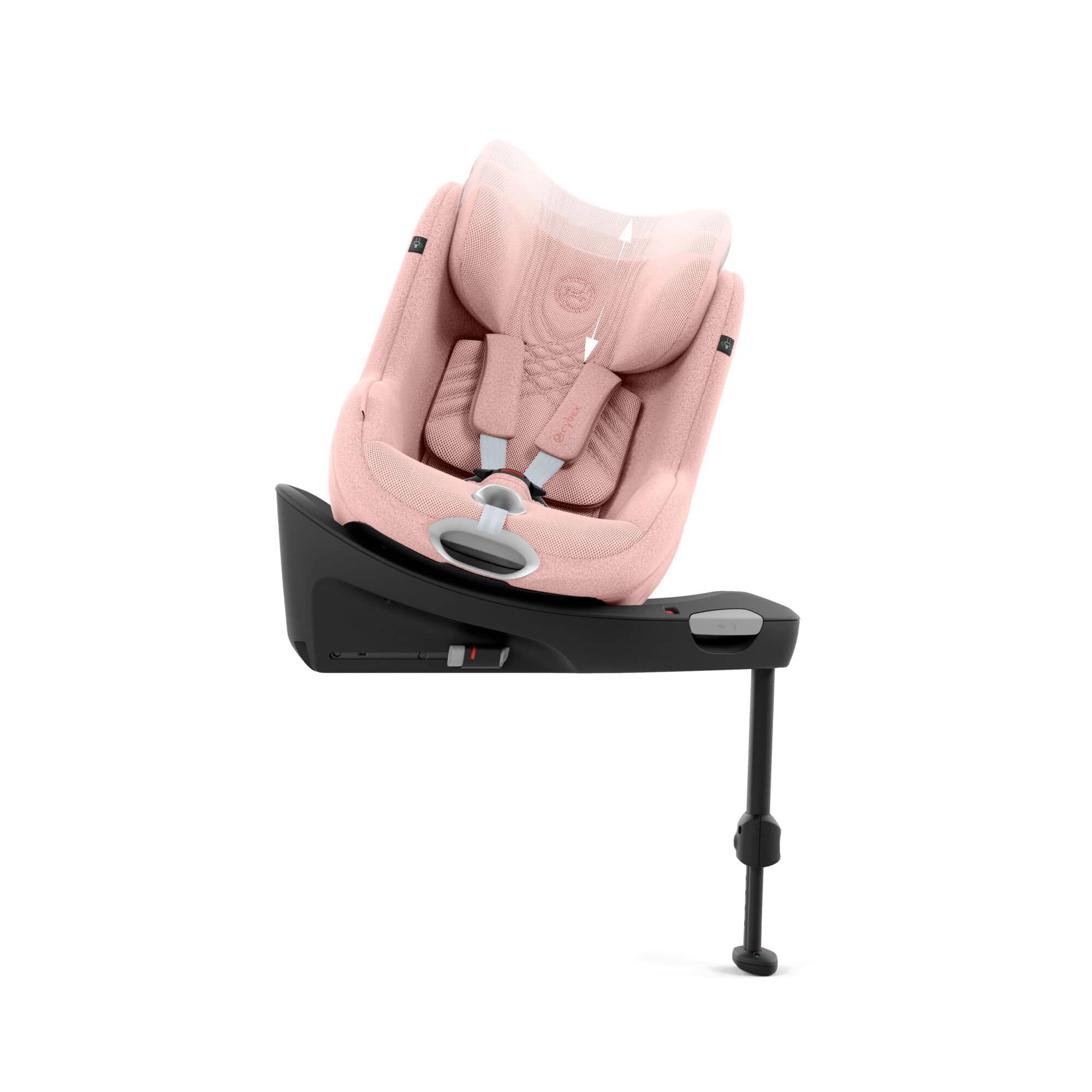 Cybex Sirona Ti i-Size in Peach Pink Toddler Car Seats 525000891 4063846541553