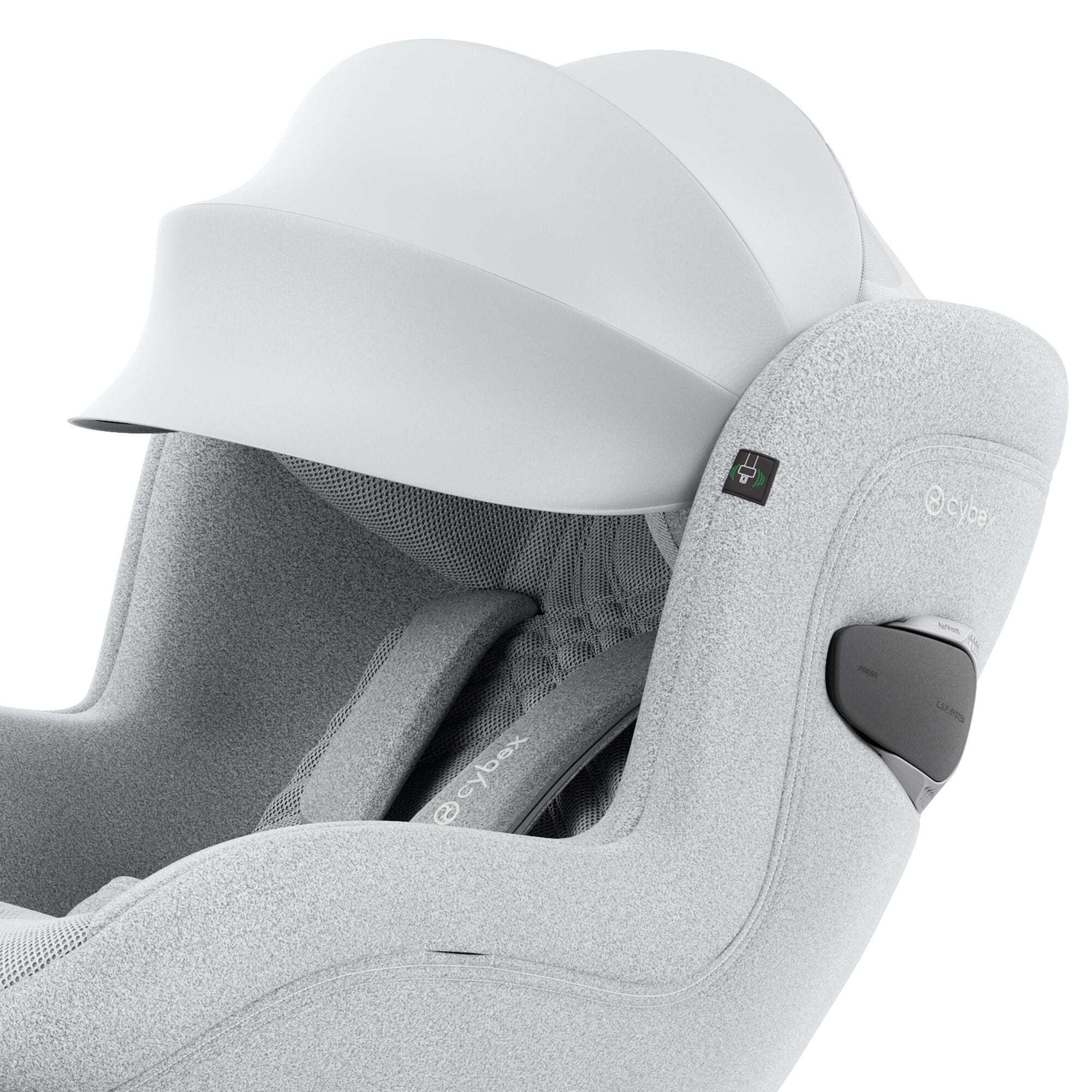 Cybex Sirona Ti i-Size in Platinum White Toddler Car Seats 525000883 4063846541508