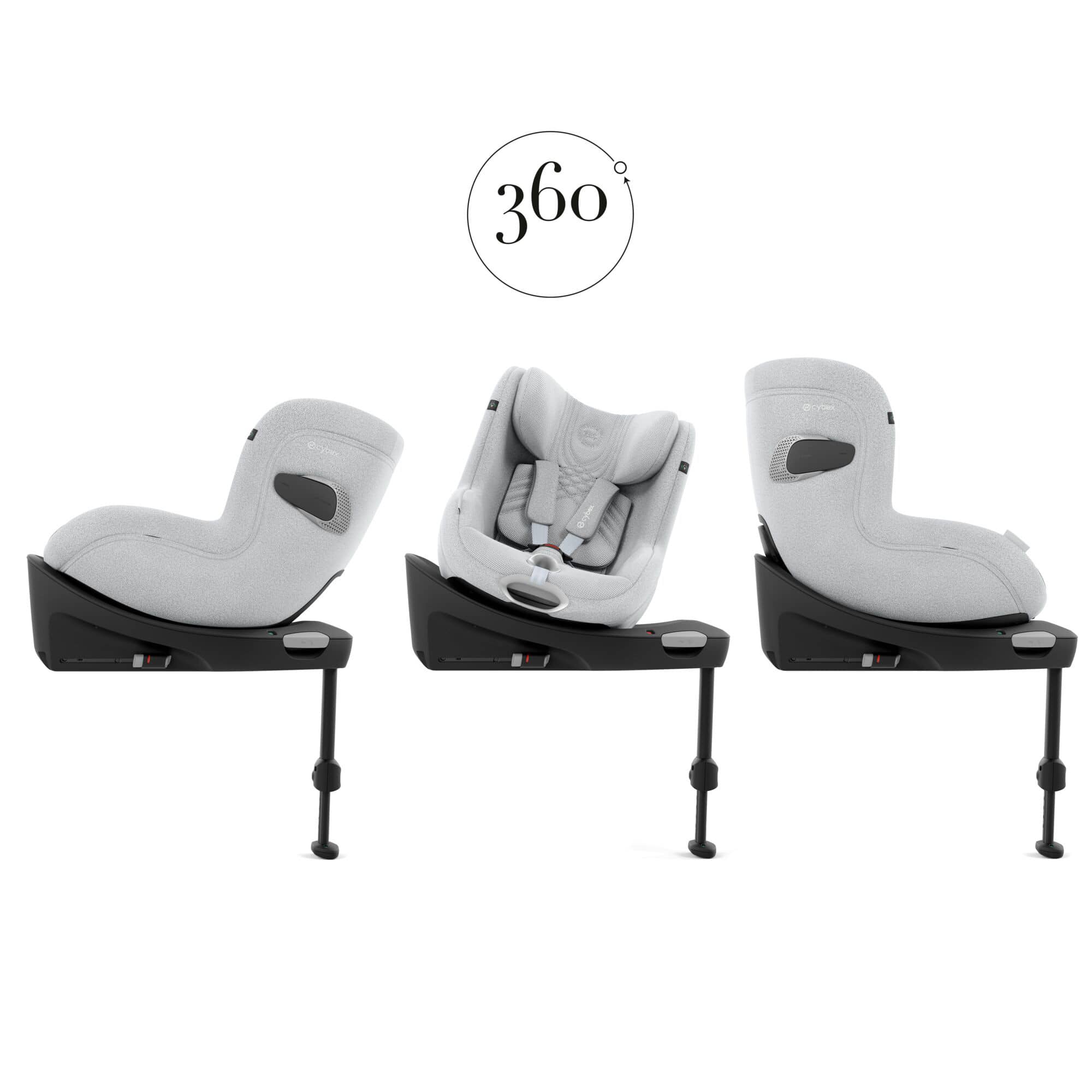 Cybex Sirona Ti i-Size in Platinum White Toddler Car Seats 525000883 4063846541508
