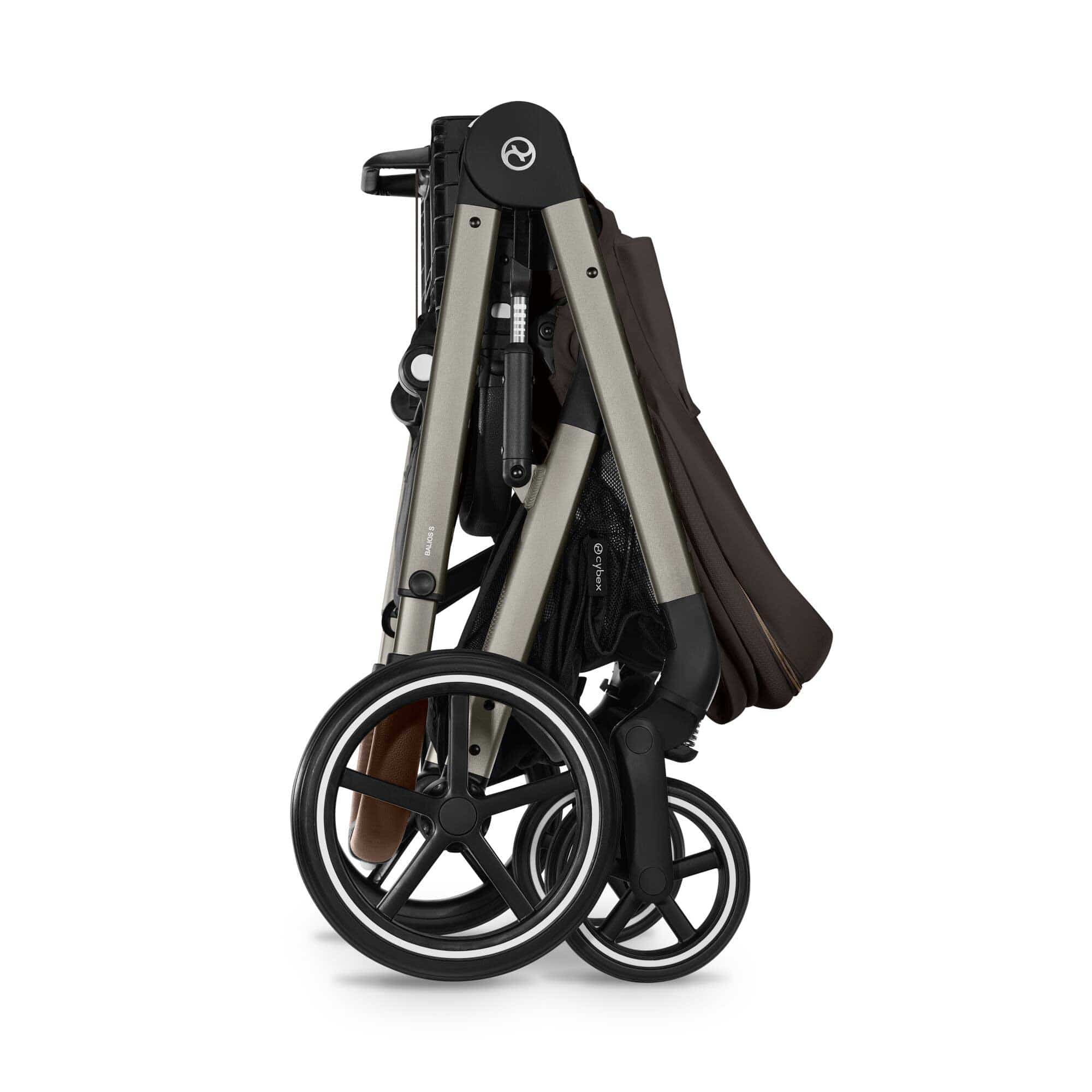 Cybex Balios S Lux Comfort Bundle in Taupe/Chocolate Brown Travel Systems