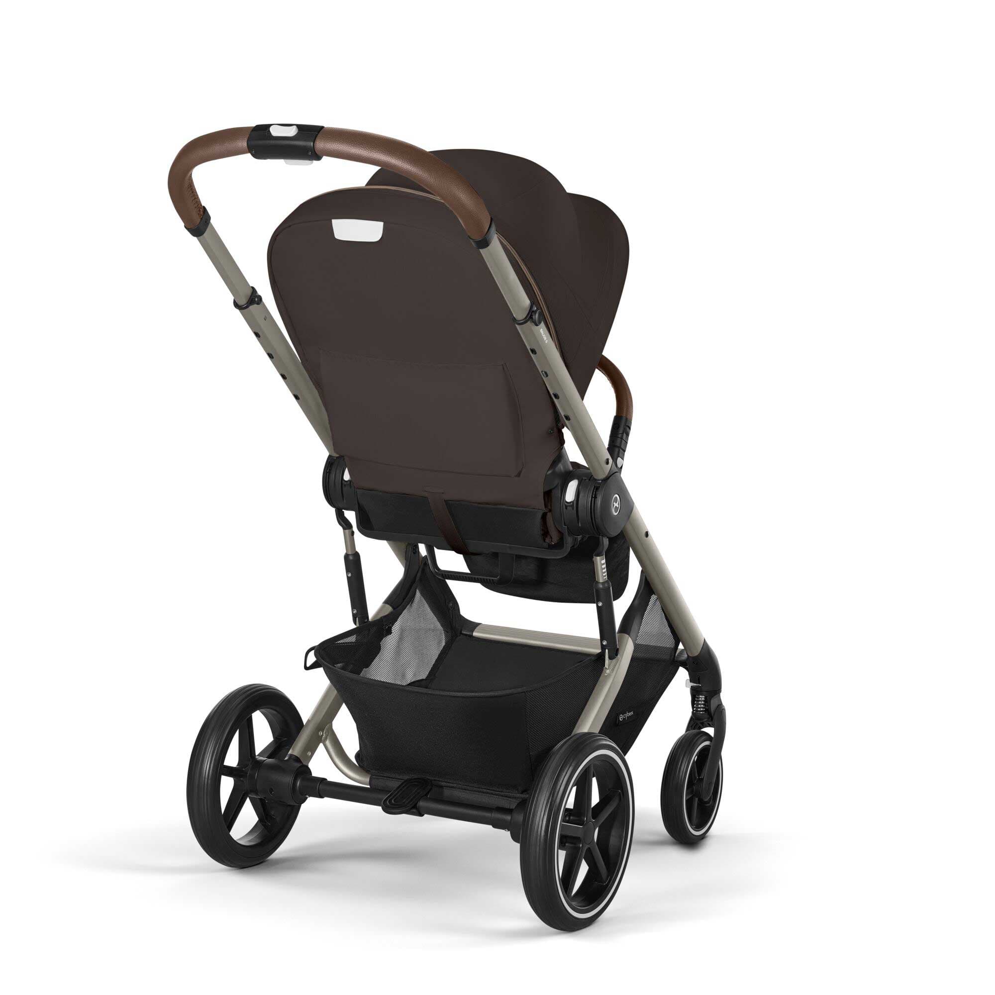 Cybex Balios S Lux Comfort Bundle in Taupe/Chocolate Brown Travel Systems