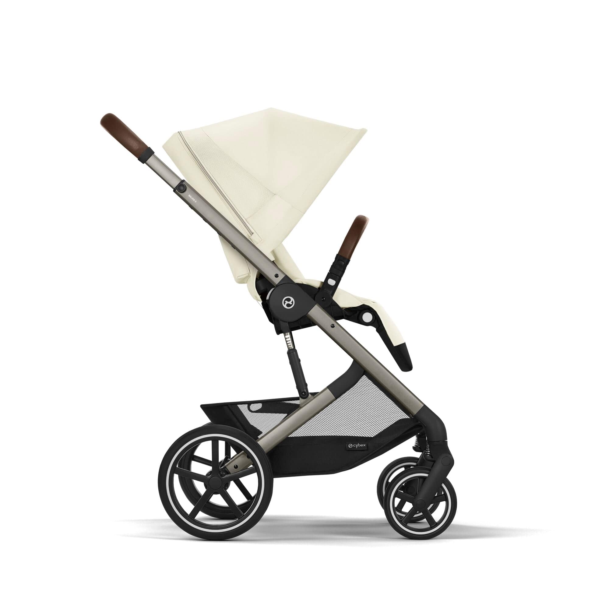 cybex melio seashell beige Cybex Balios S Lux Comfort Bundle in Taupe/Seashell Beige