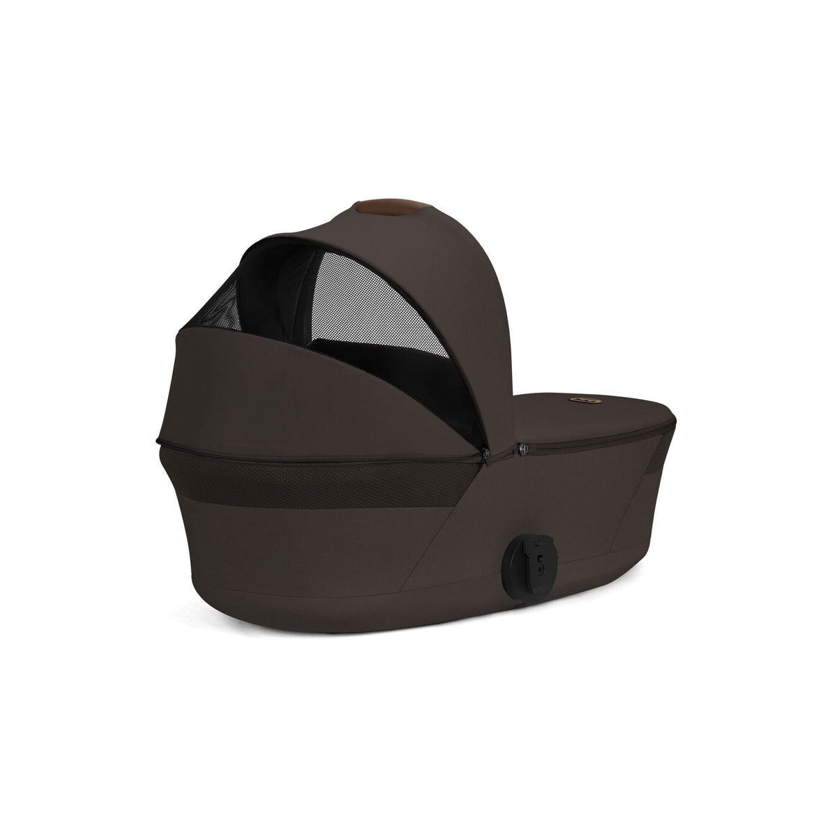 Cybex Balios S Lux Foldable Carrycot Travel System in Chocolate Brown Travel Systems