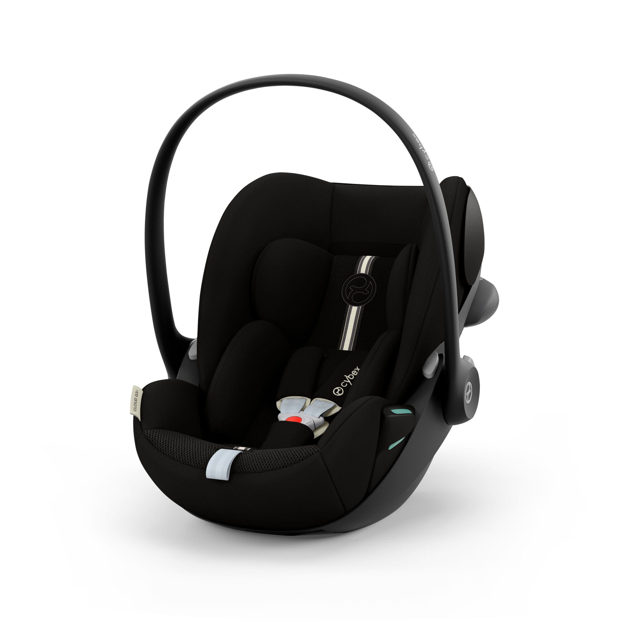 Cybex Balios S Lux Foldable Carrycot Travel System in Moss Green Travel Systems