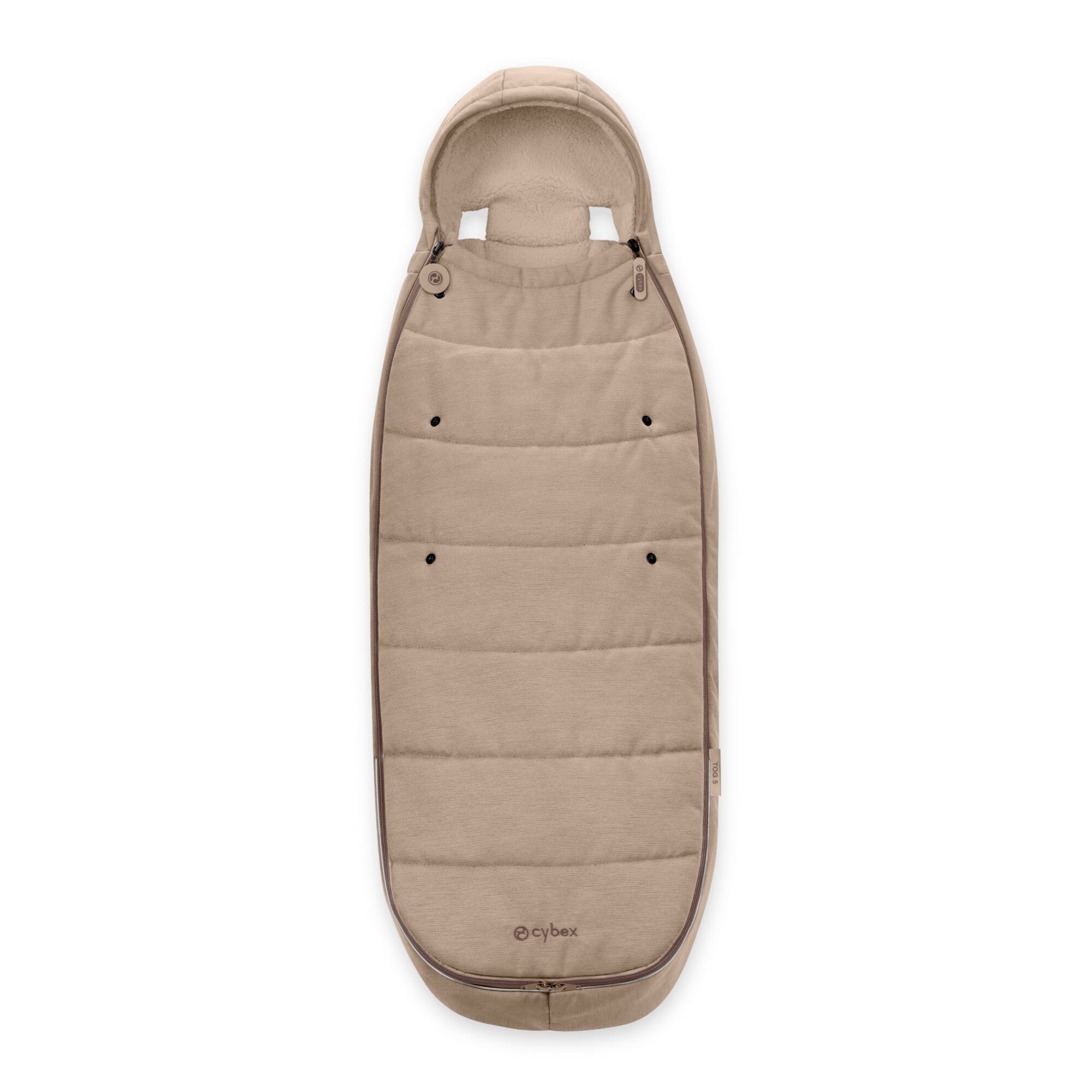 Cybex Balios S Lux Foldable Carrycot Ultimate Travel System in Almond Beige Travel Systems