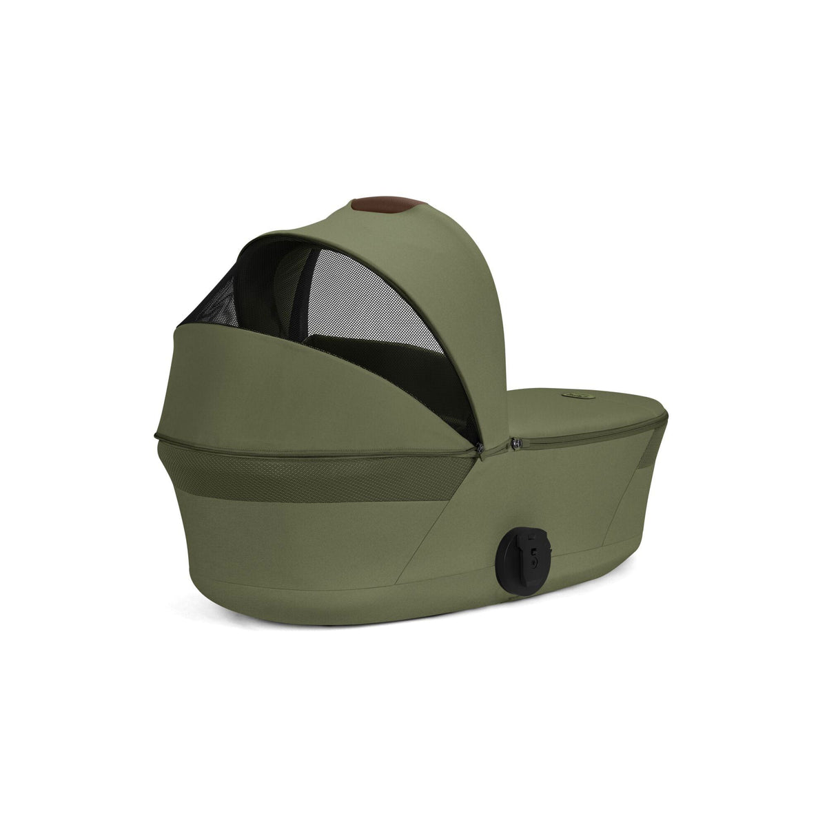 Cybex Balios S Lux Foldable Carrycot Ultimate Travel System in Moss Green Travel Systems