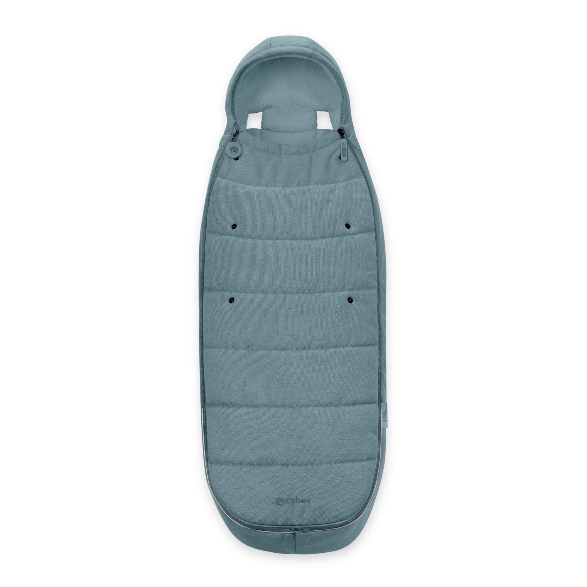 Cybex Balios S Lux Foldable Carrycot Ultimate Travel System in Stormy Blue Travel Systems