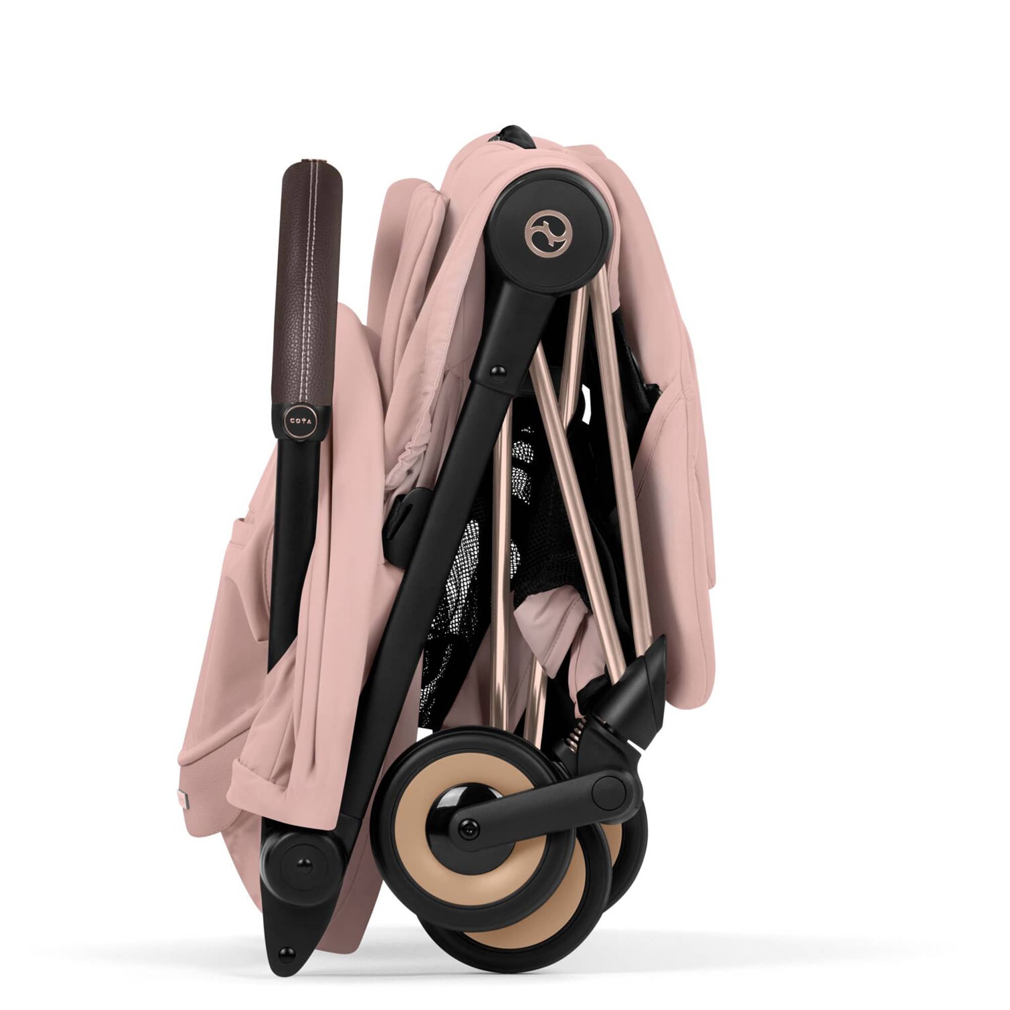 Cybex Coya Ultimate Accessory Bundle - Style Collection in Peach Pink Travel Systems