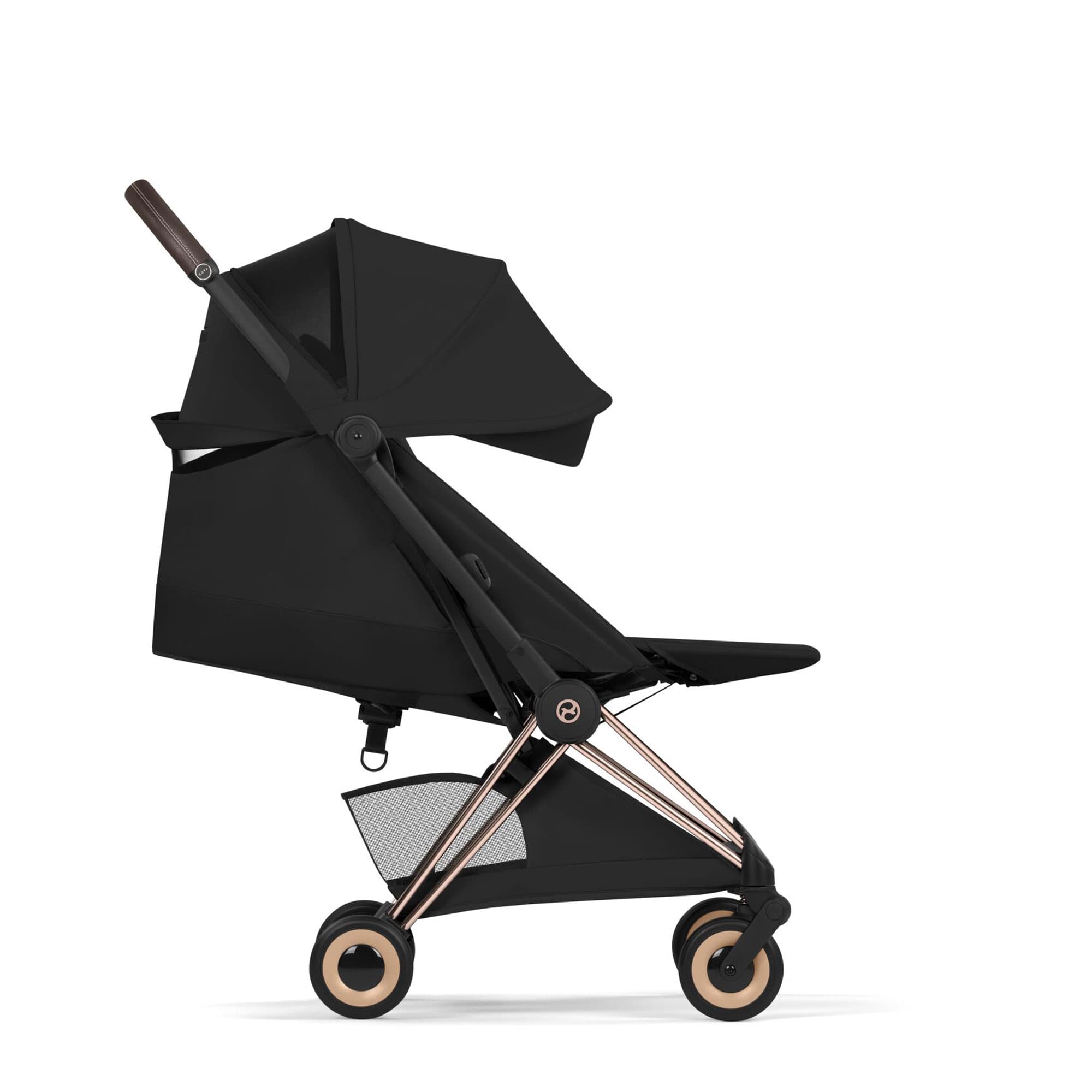 Cybex Coya Ultimate Bundle - Style Collection in Sepia Black Travel Systems
