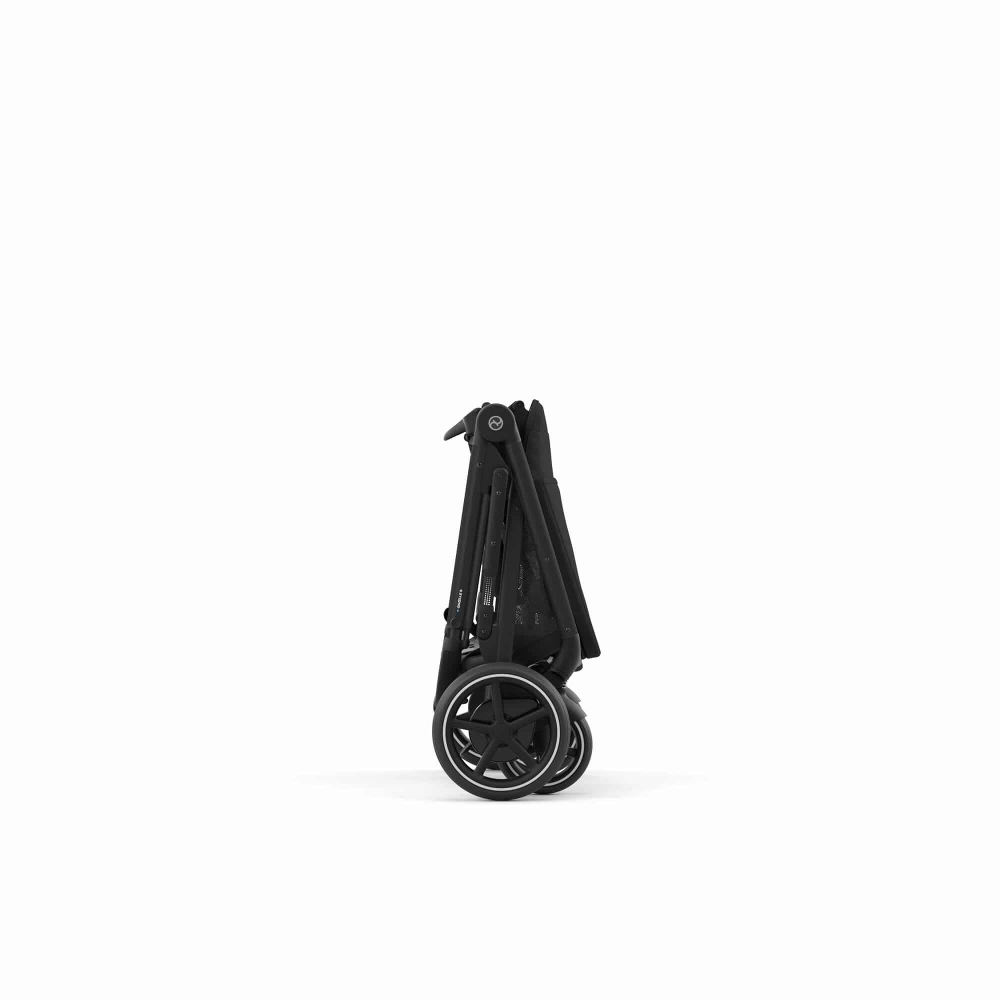 Cybex eGazelle S Twin Essential Pushchair Bundle in Moon Black Travel Systems