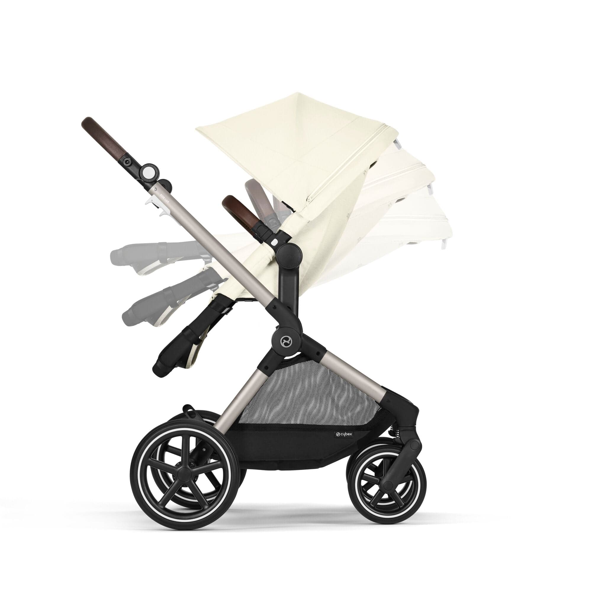 Cybex Eos Lux Essential 7 Piece Bundle in Seashell Beige Travel Systems 14528-TPE-SEA-BEI 4063846368600