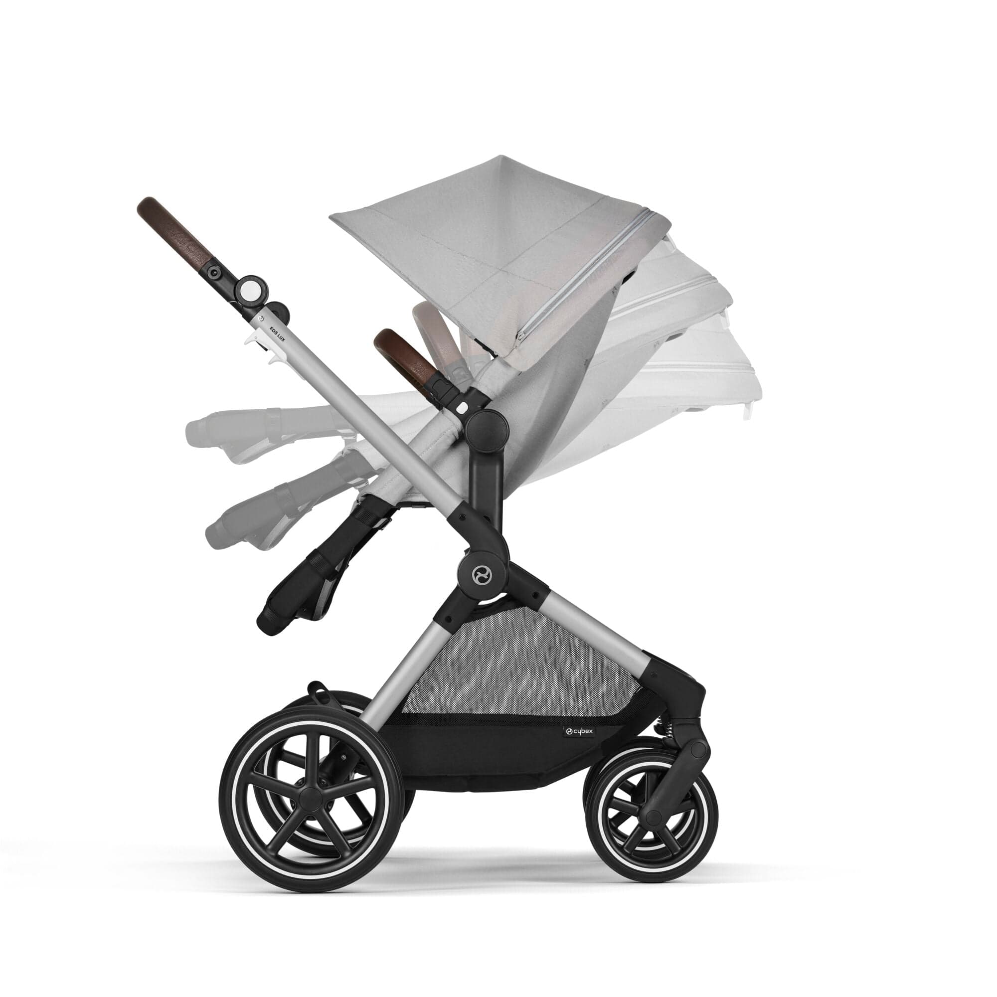 Cybex Eos Lux Stroller in Lava Grey Travel Systems 522003849 4063846368563