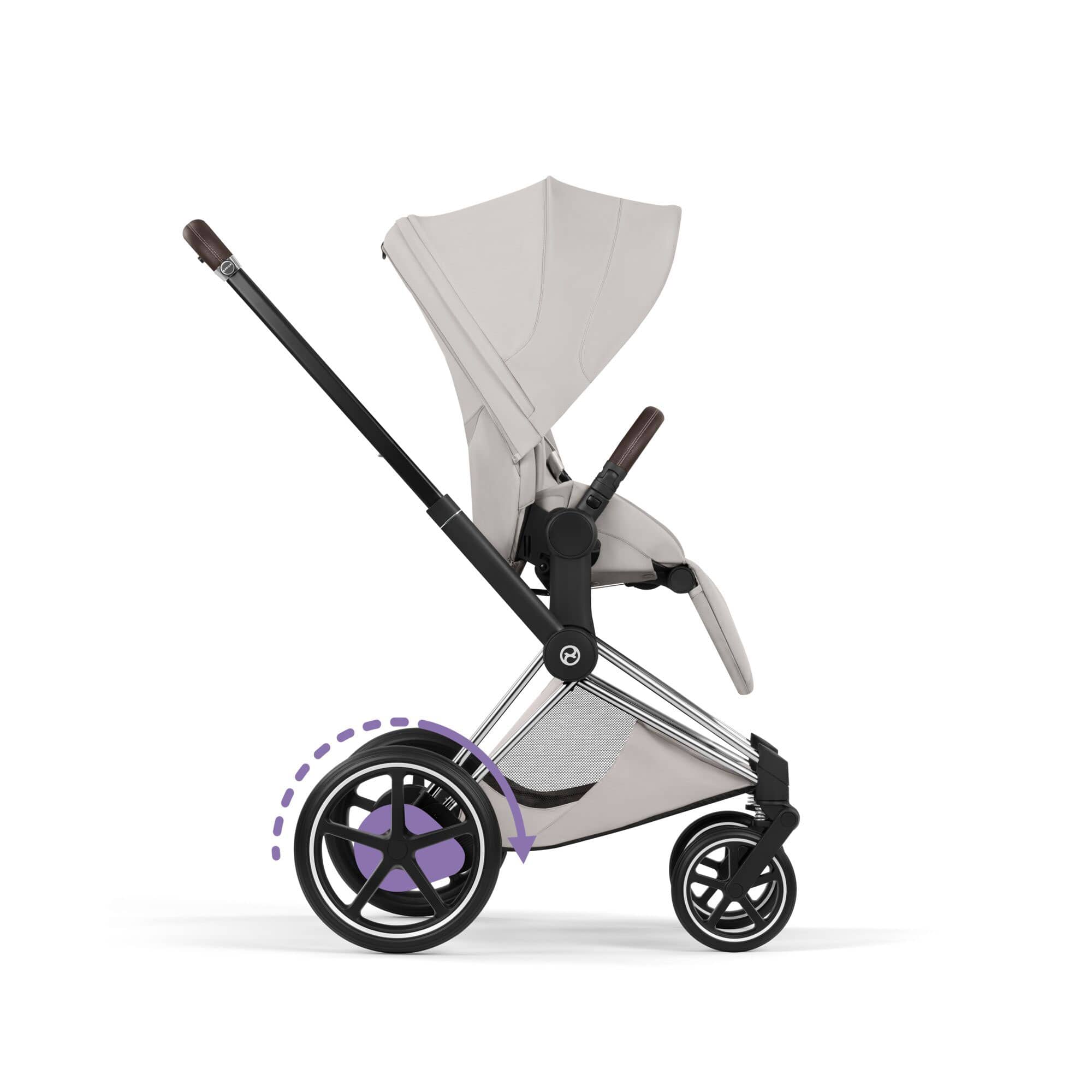 Cybex ePriam Ultimate Accessory  Bundle - Style Collection in City Grey Travel Systems