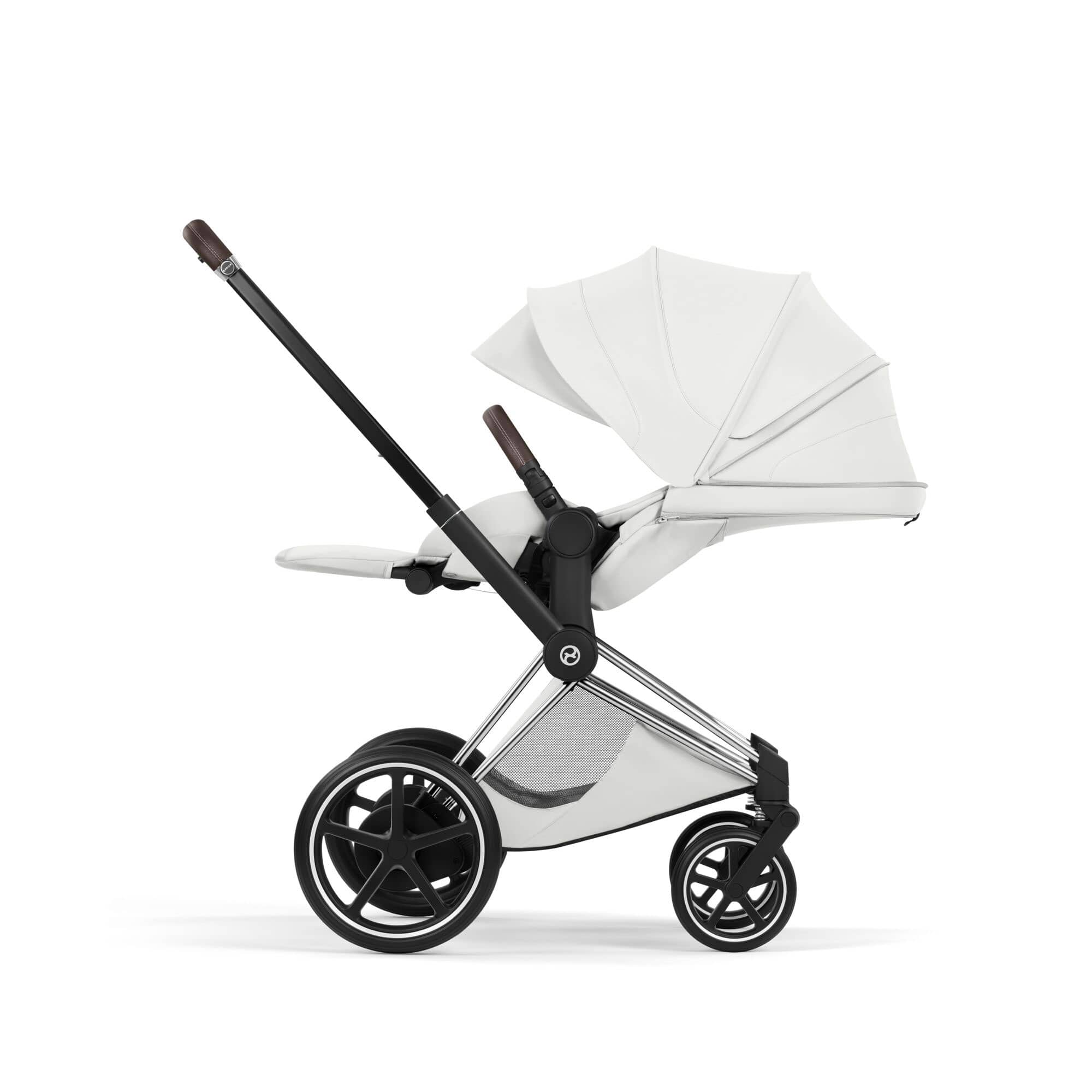 Cybex ePriam Ultimate Accessory  Bundle - Style Collection in Off White Travel Systems