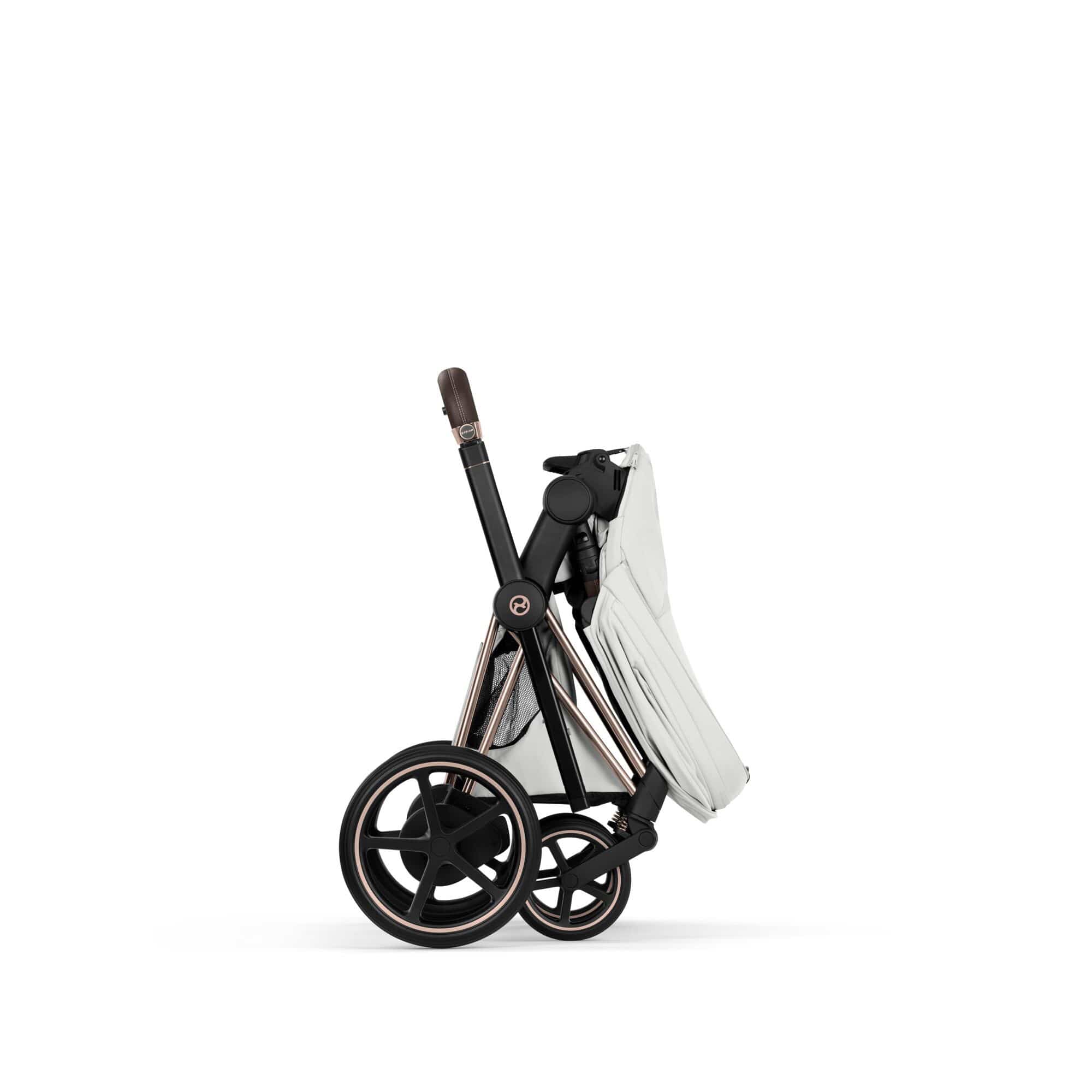 Cybex ePriam Ultimate Accessory  Bundle - Style Collection in Off White Travel Systems