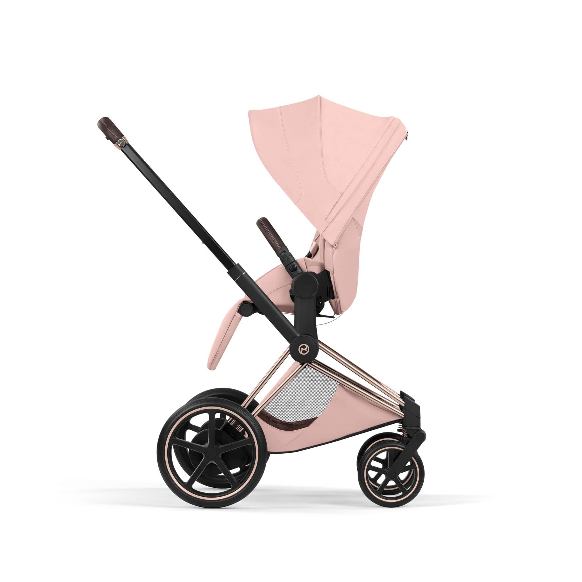 Cybex ePriam Ultimate Accessory  Bundle - Style Collection in Peach Pink Travel Systems