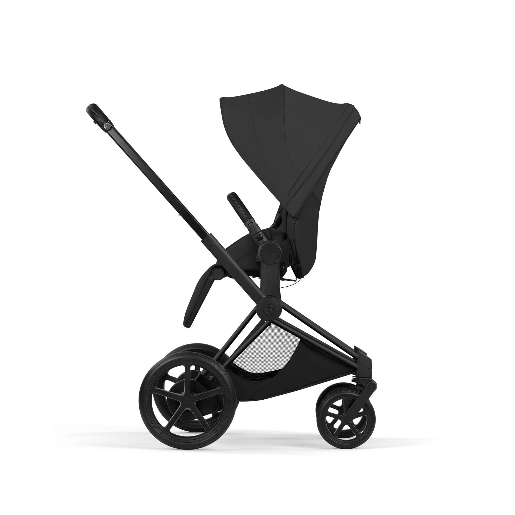Cybex ePriam Ultimate Accessory  Bundle - Style Collection in Sepia Black Travel Systems