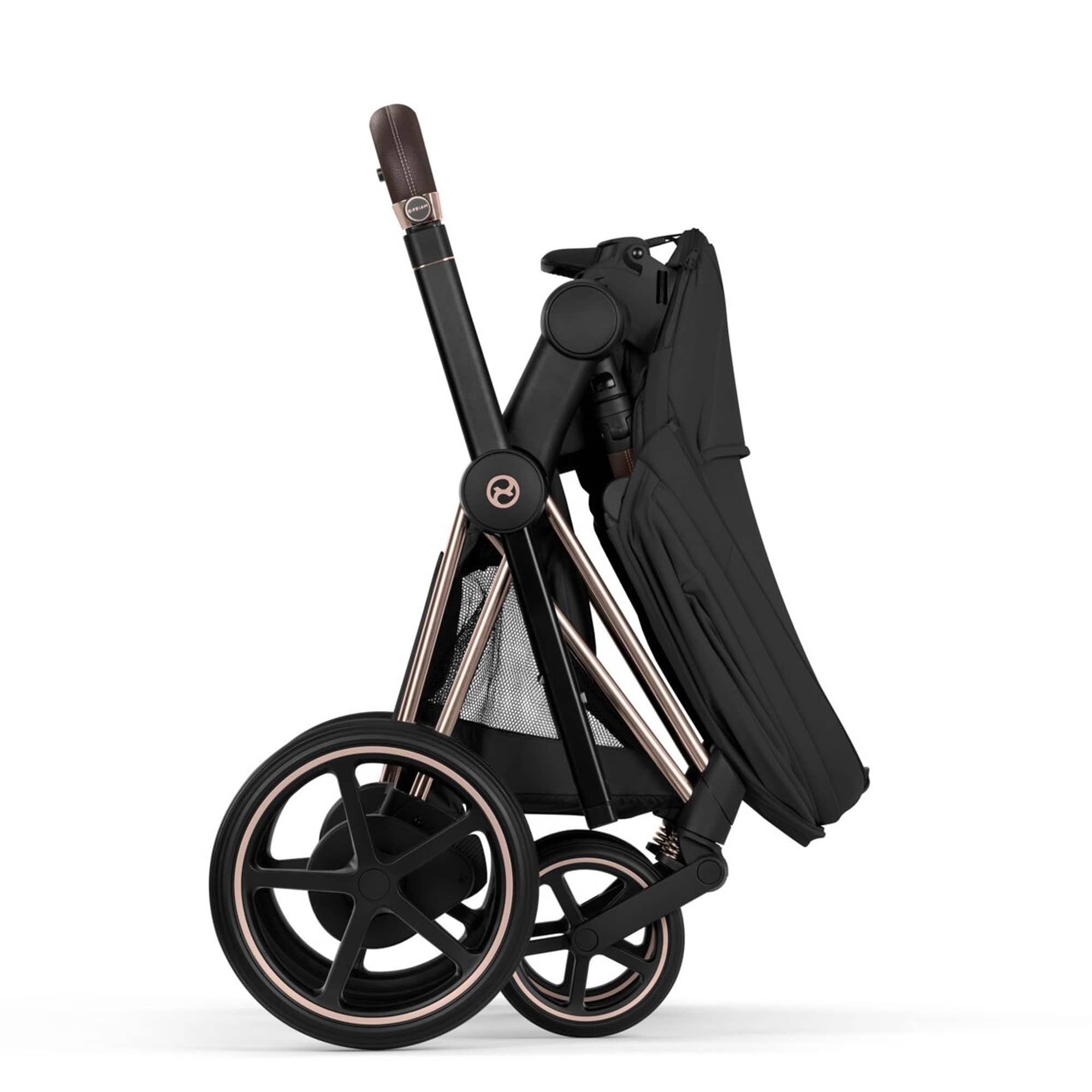 Cybex ePriam Ultimate Bundle - Comfort Collection in Sepia Black Travel Systems