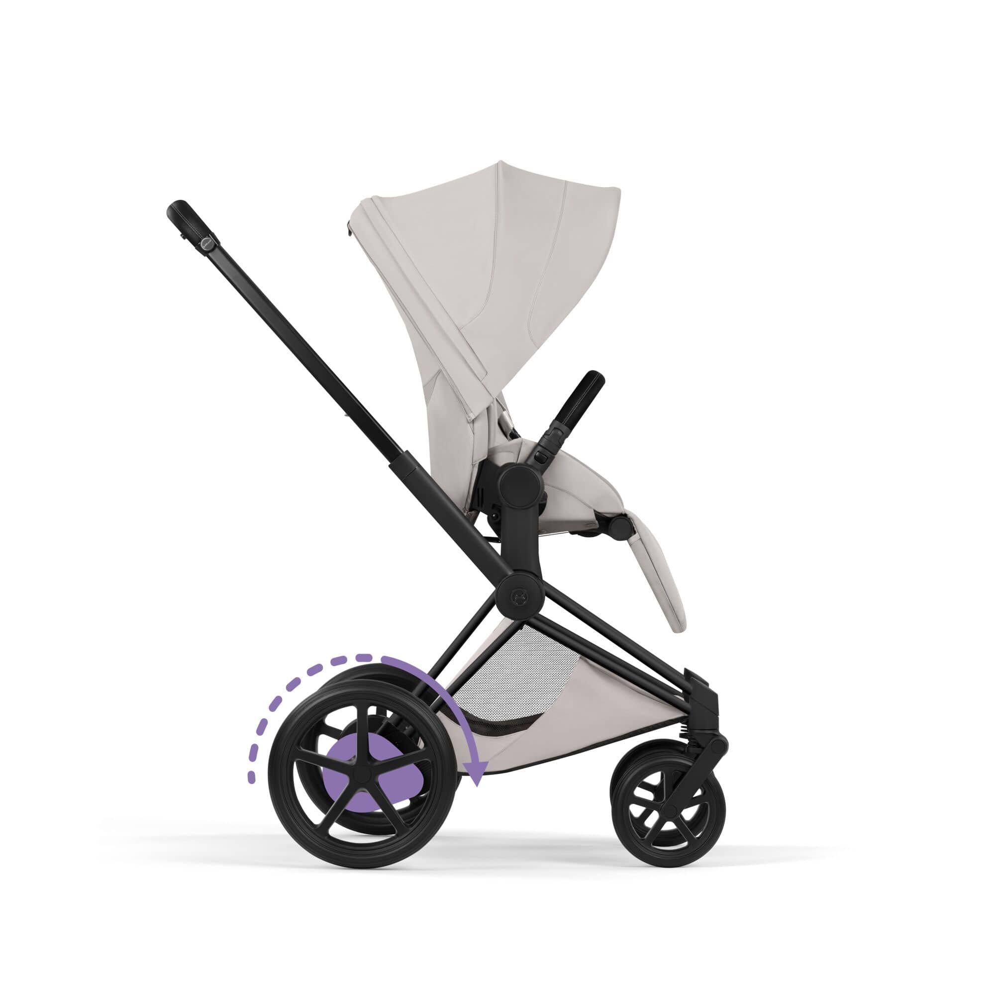 Cybex ePriam Ultimate  Bundle - Style Collection in City Grey Travel Systems