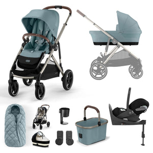 You added <b><u>Cybex Gazelle S Luxury Bundle in Taupe/Sky Blue</u></b> to your cart.