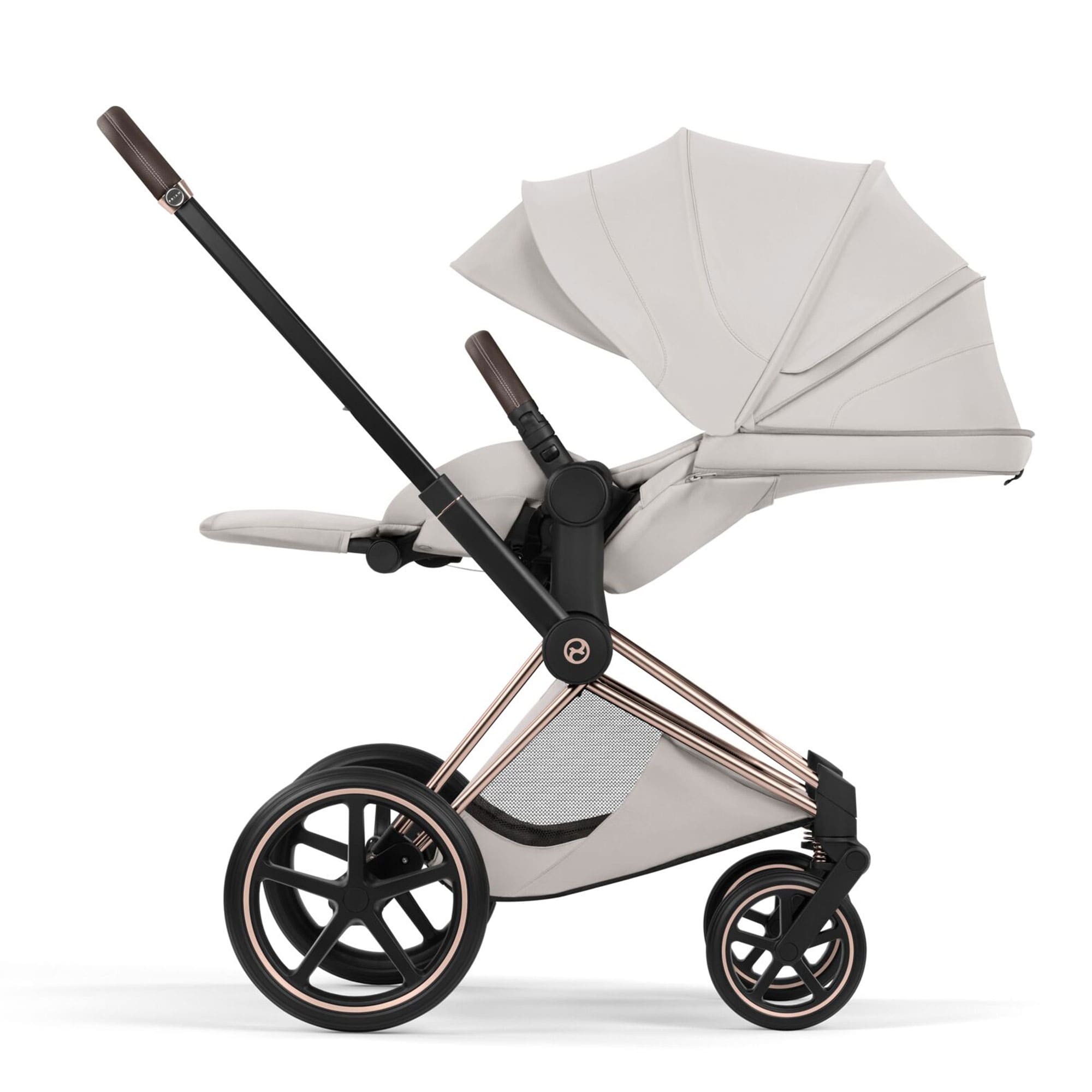 Cybex Priam Ultimate Accessory Bundle - Style Collection in City Grey Travel Systems