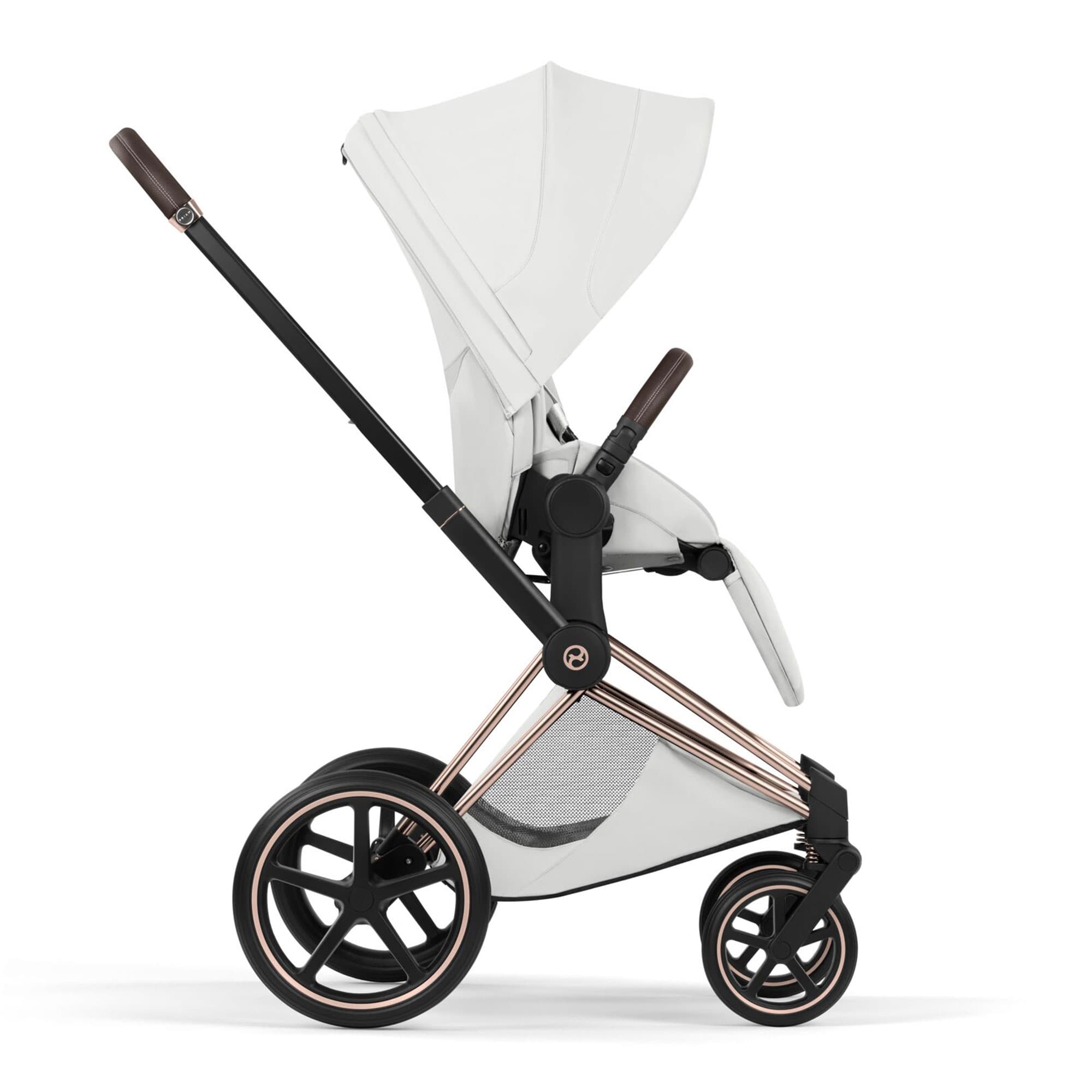 Cybex Priam Ultimate Accessory Bundle - Style Collection in Off White Travel Systems