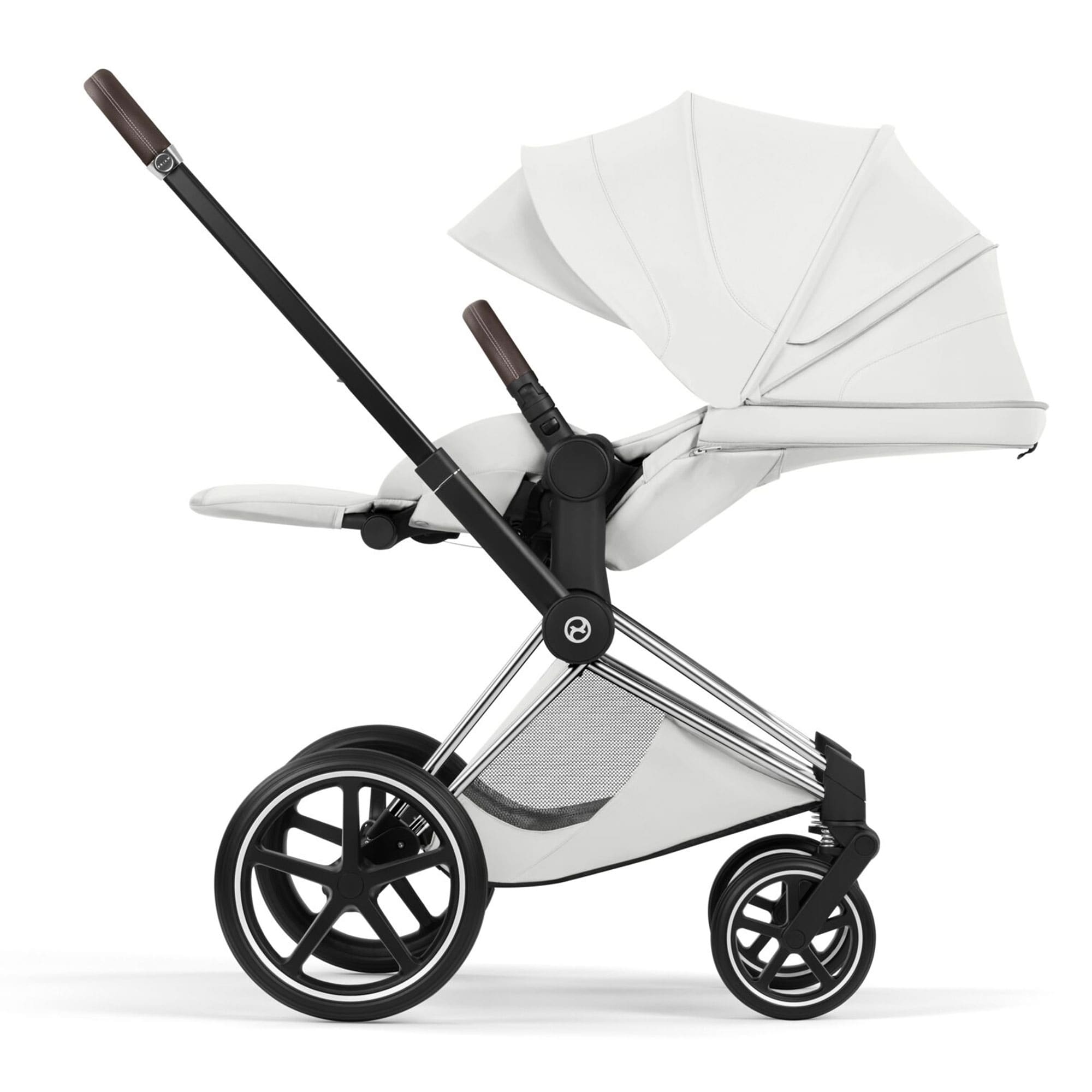 Cybex Priam Ultimate Accessory Bundle - Style Collection in Off White Travel Systems