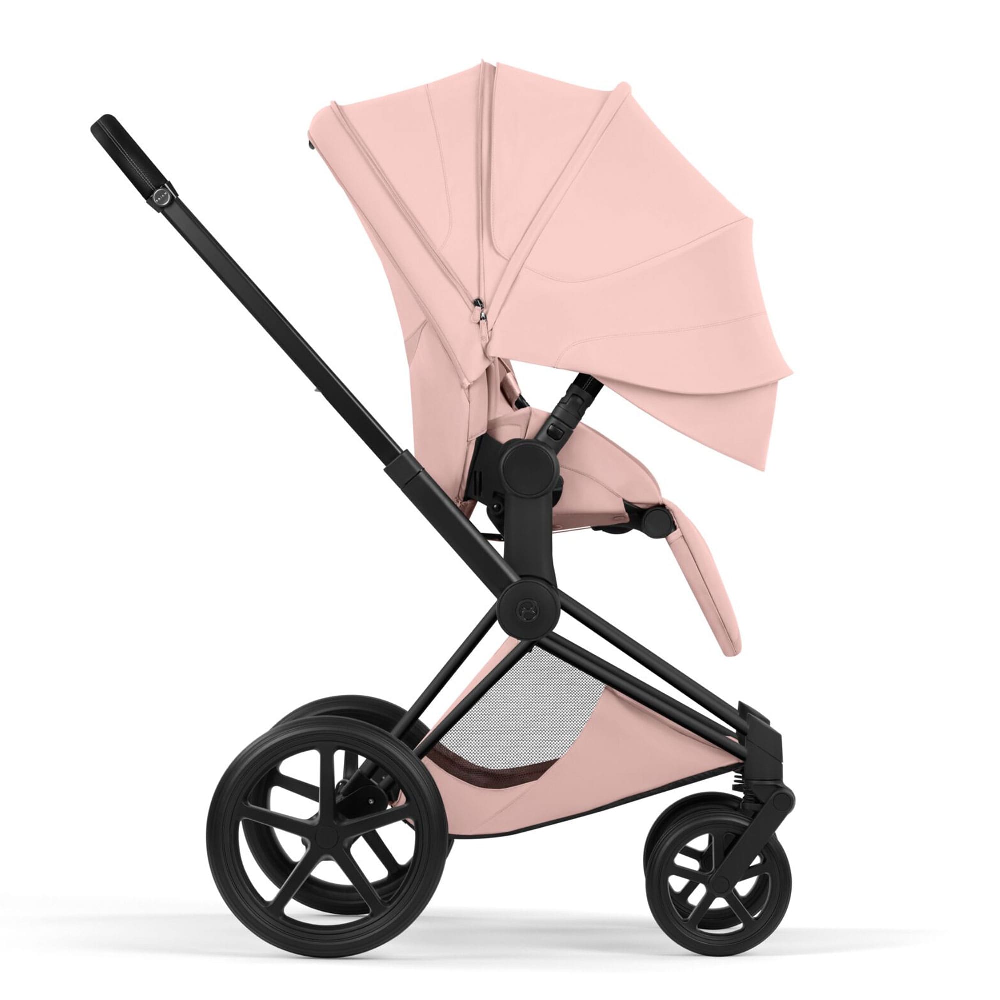 Cybex Priam Ultimate Accessory Bundle - Style Collection in Peach Pink Travel Systems