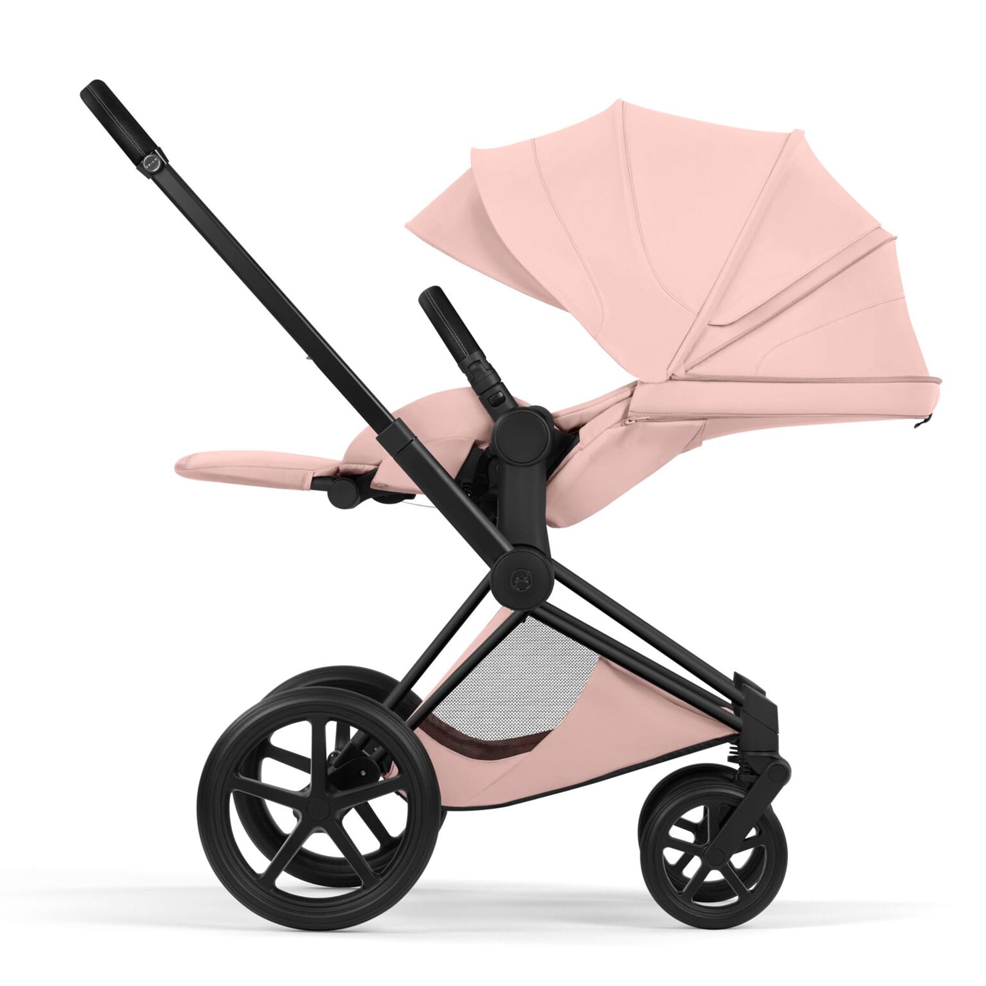 Cybex Priam Ultimate Accessory Bundle - Style Collection in Peach Pink Travel Systems