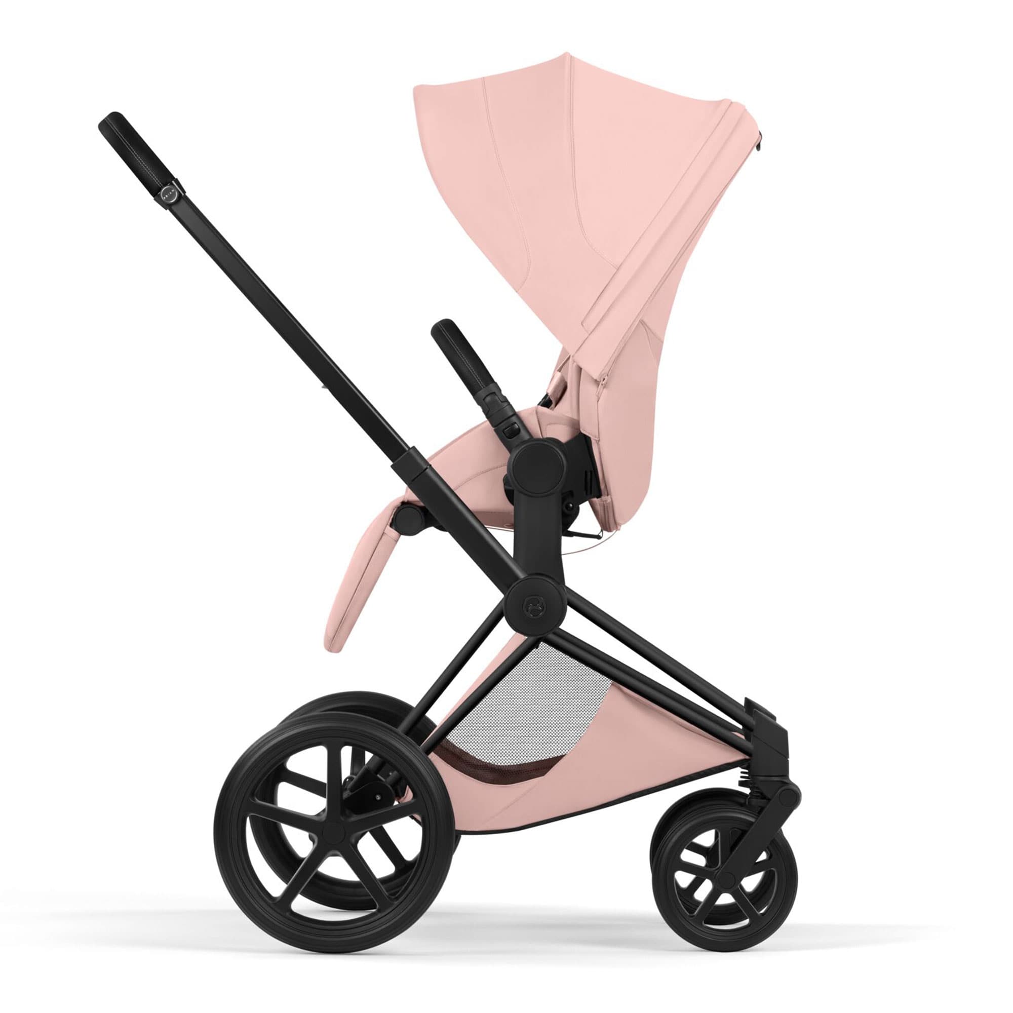 Cybex Priam Ultimate Accessory Bundle - Style Collection in Peach Pink Travel Systems