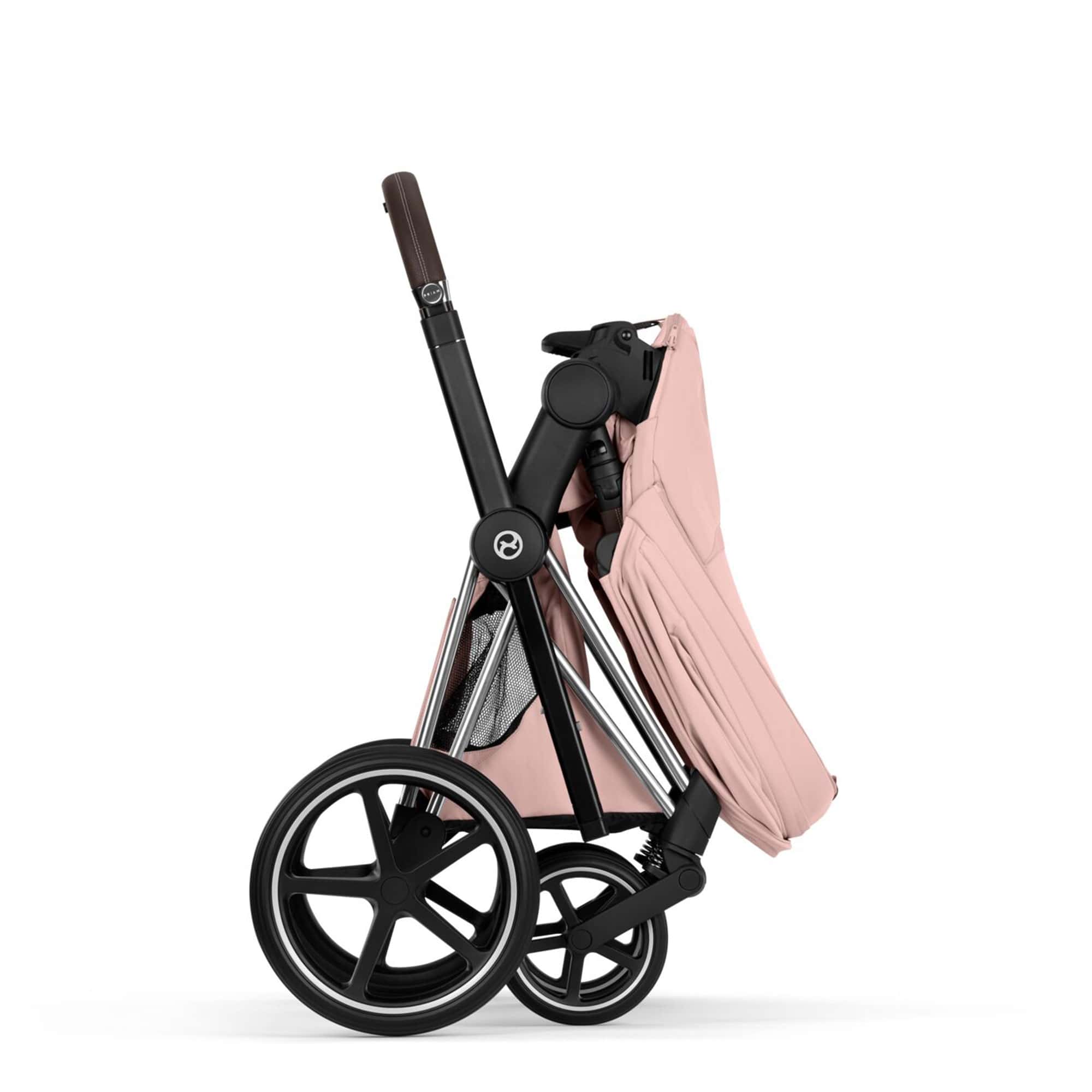 Cybex Priam Ultimate Accessory Bundle - Style Collection in Peach Pink Travel Systems