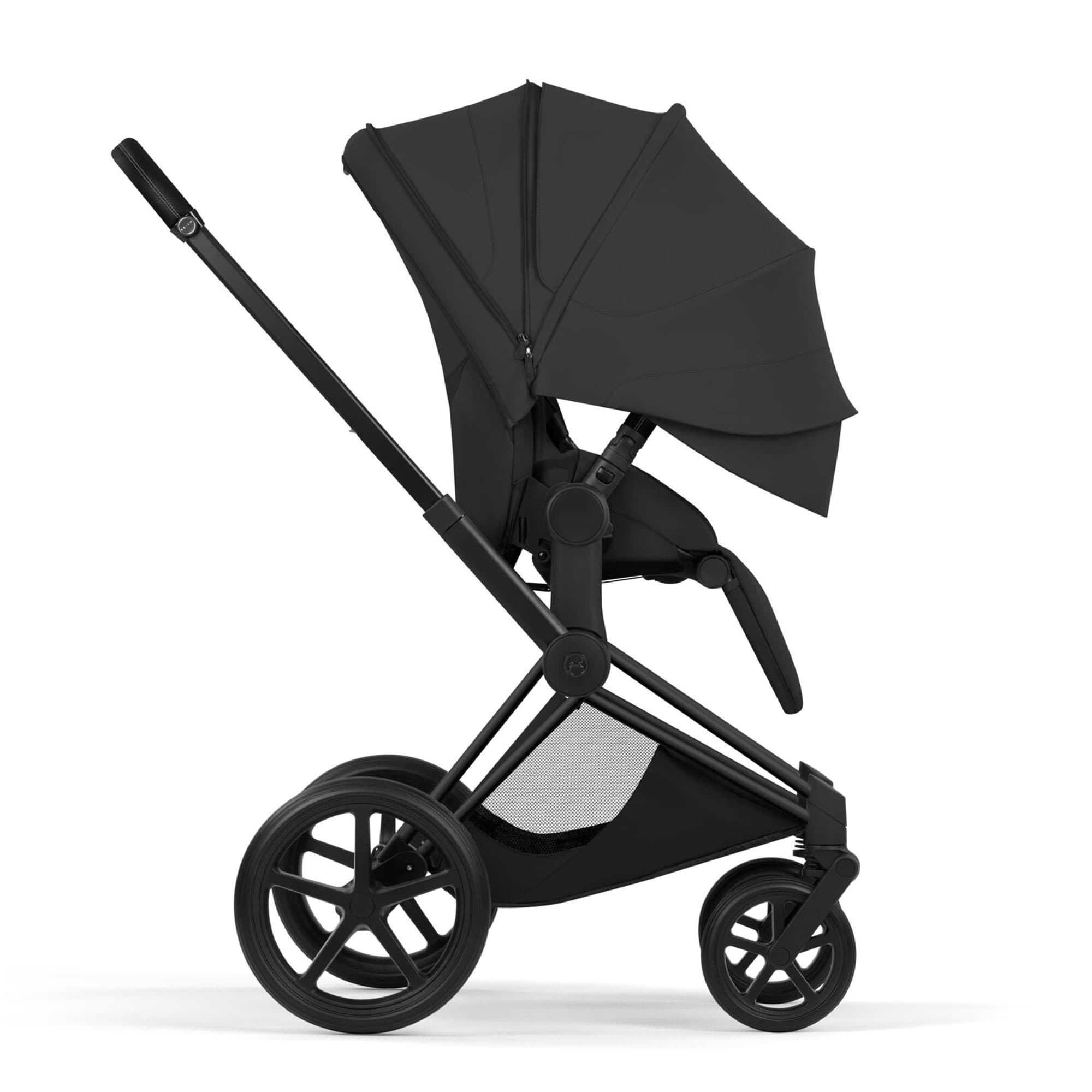Cybex Priam Ultimate Accessory Bundle - Style Collection in Sepia Black Travel Systems