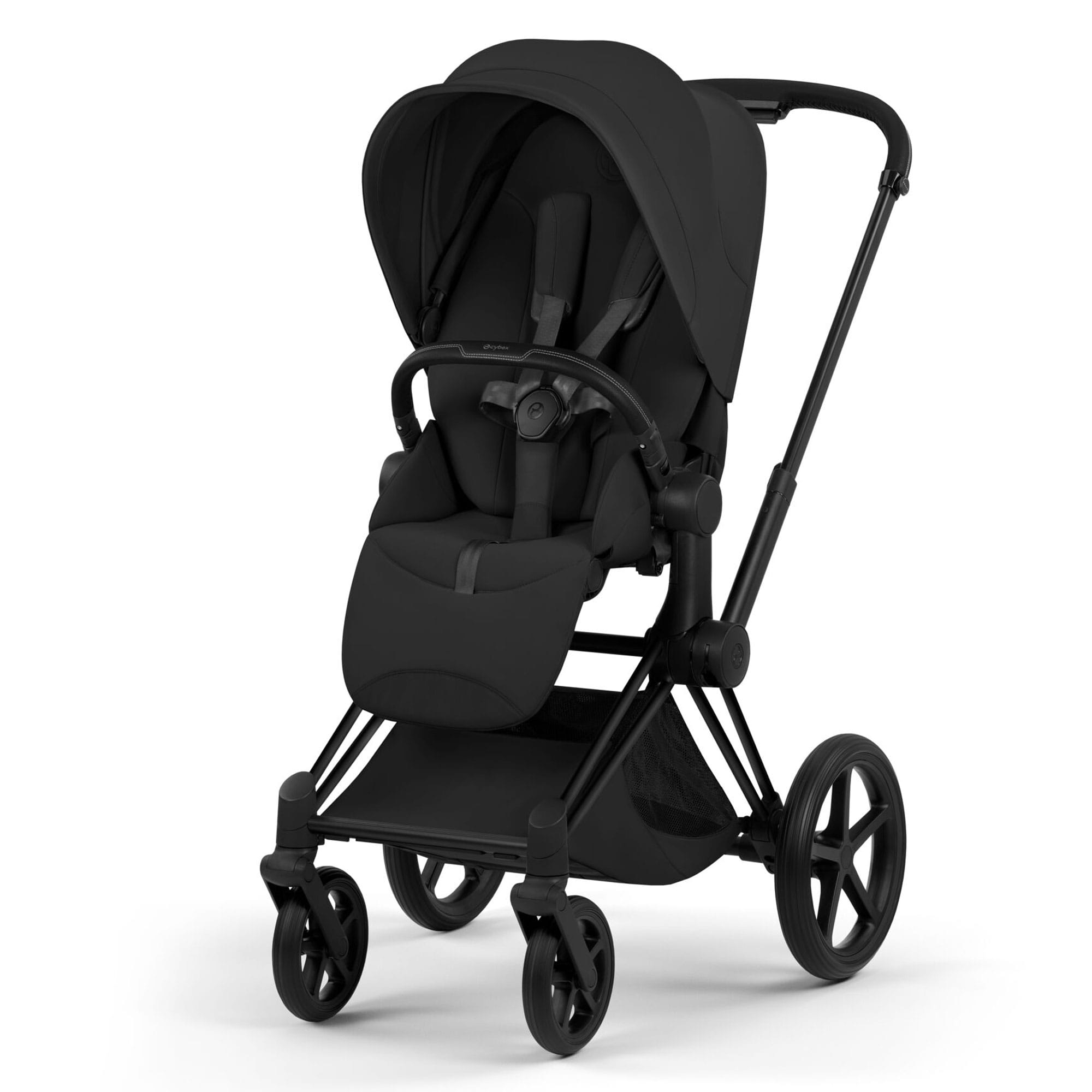Cybex Priam Ultimate Accessory Bundle - Style Collection in Sepia Black Travel Systems