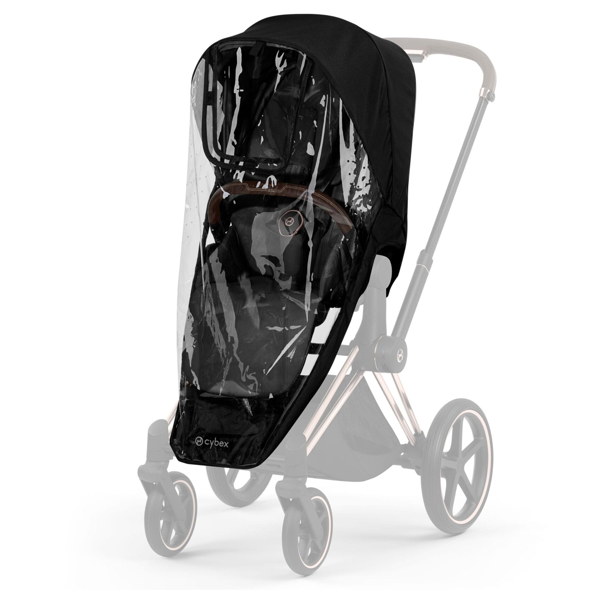 Cybex Priam Ultimate Accessory Bundle - Style Collection in Sepia Black Travel Systems
