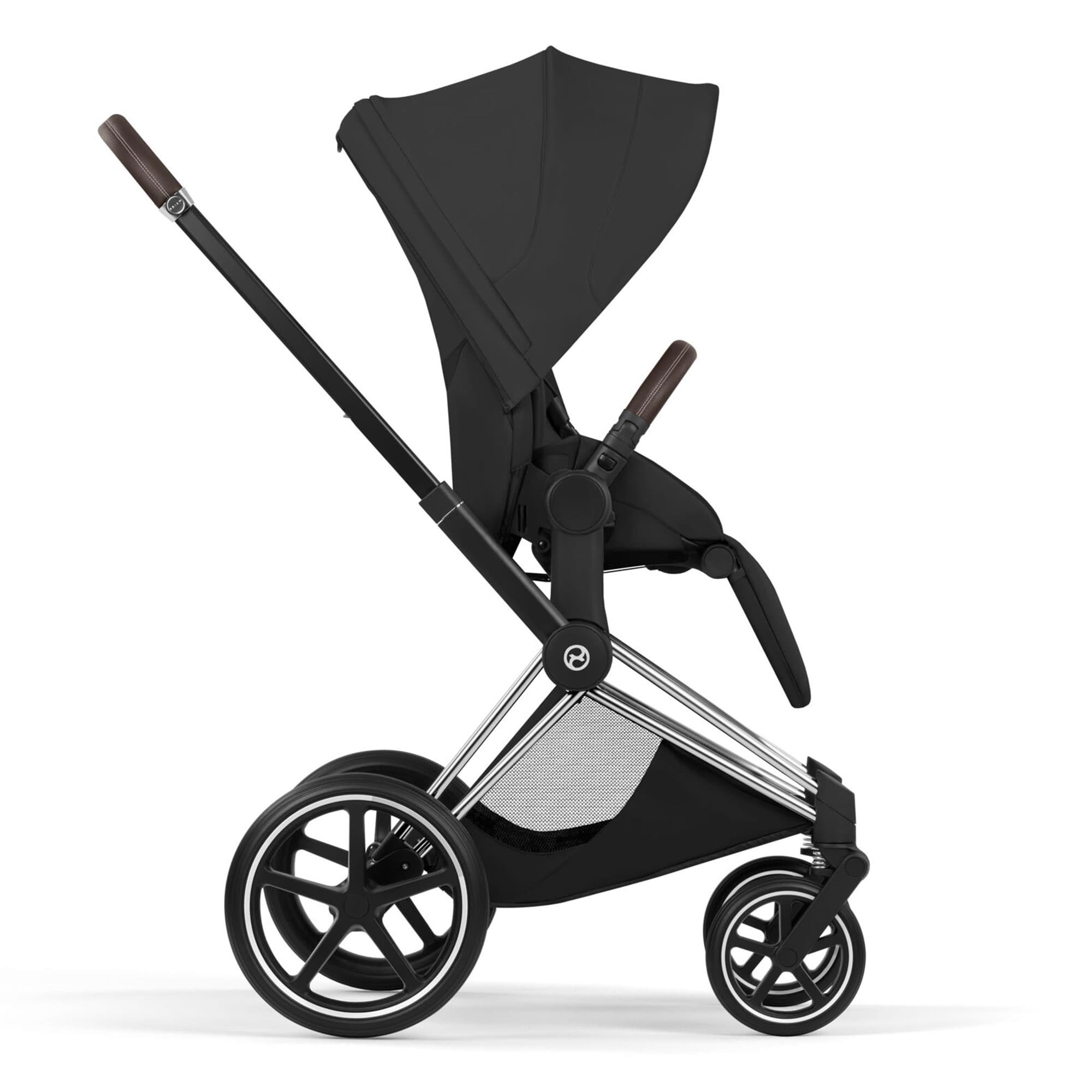 Cybex Priam Ultimate Accessory Bundle - Style Collection in Sepia Black Travel Systems