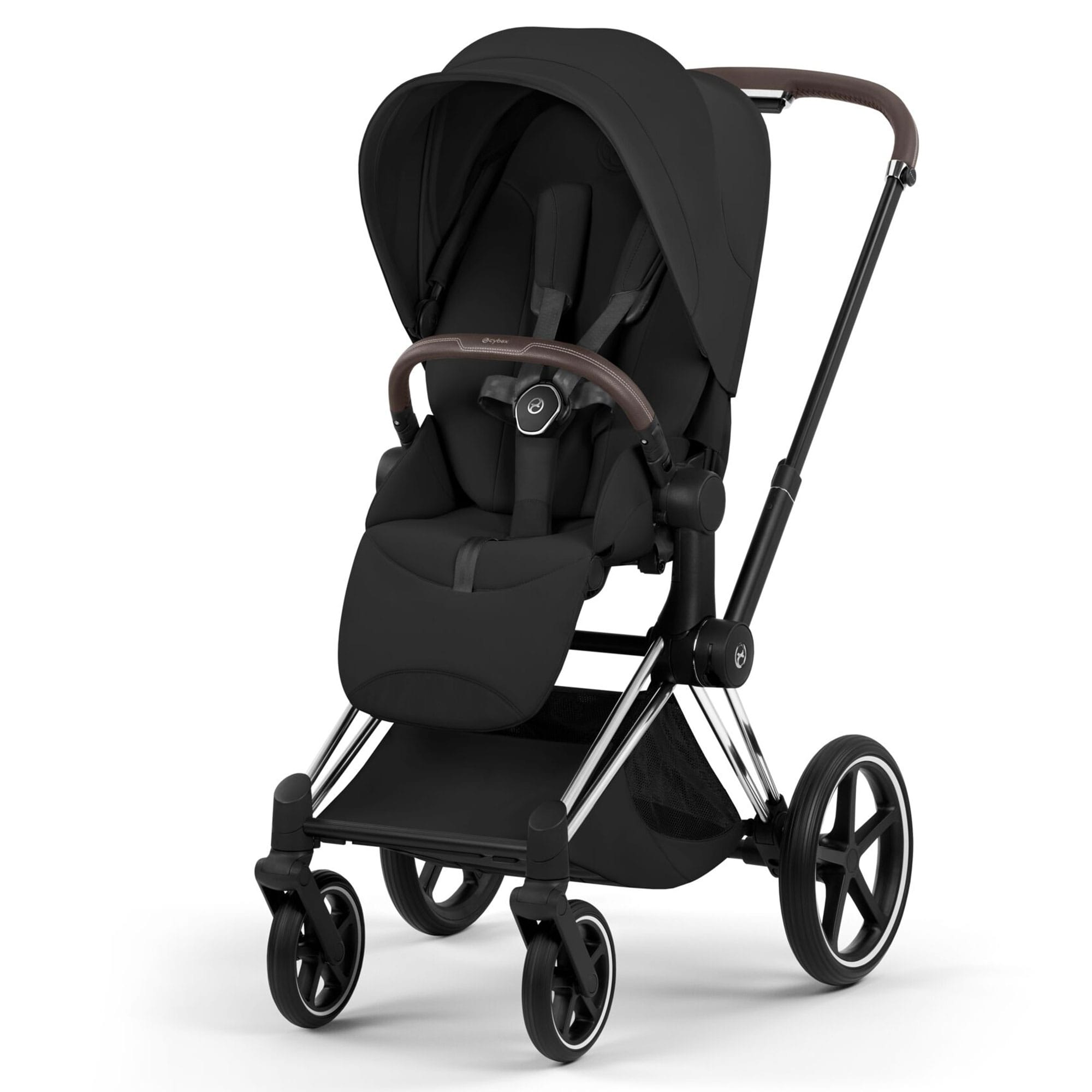 Cybex Priam Ultimate Accessory Bundle - Style Collection in Sepia Black Travel Systems