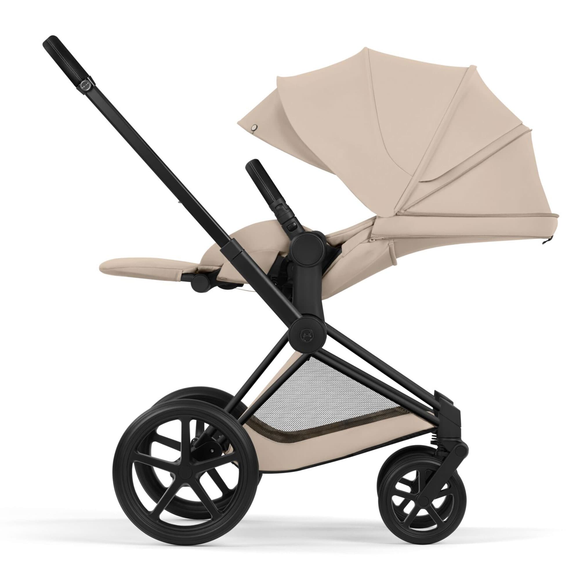 Cybex Priam Ultimate Bundle - Comfort Collection in Cozy Beige Travel Systems