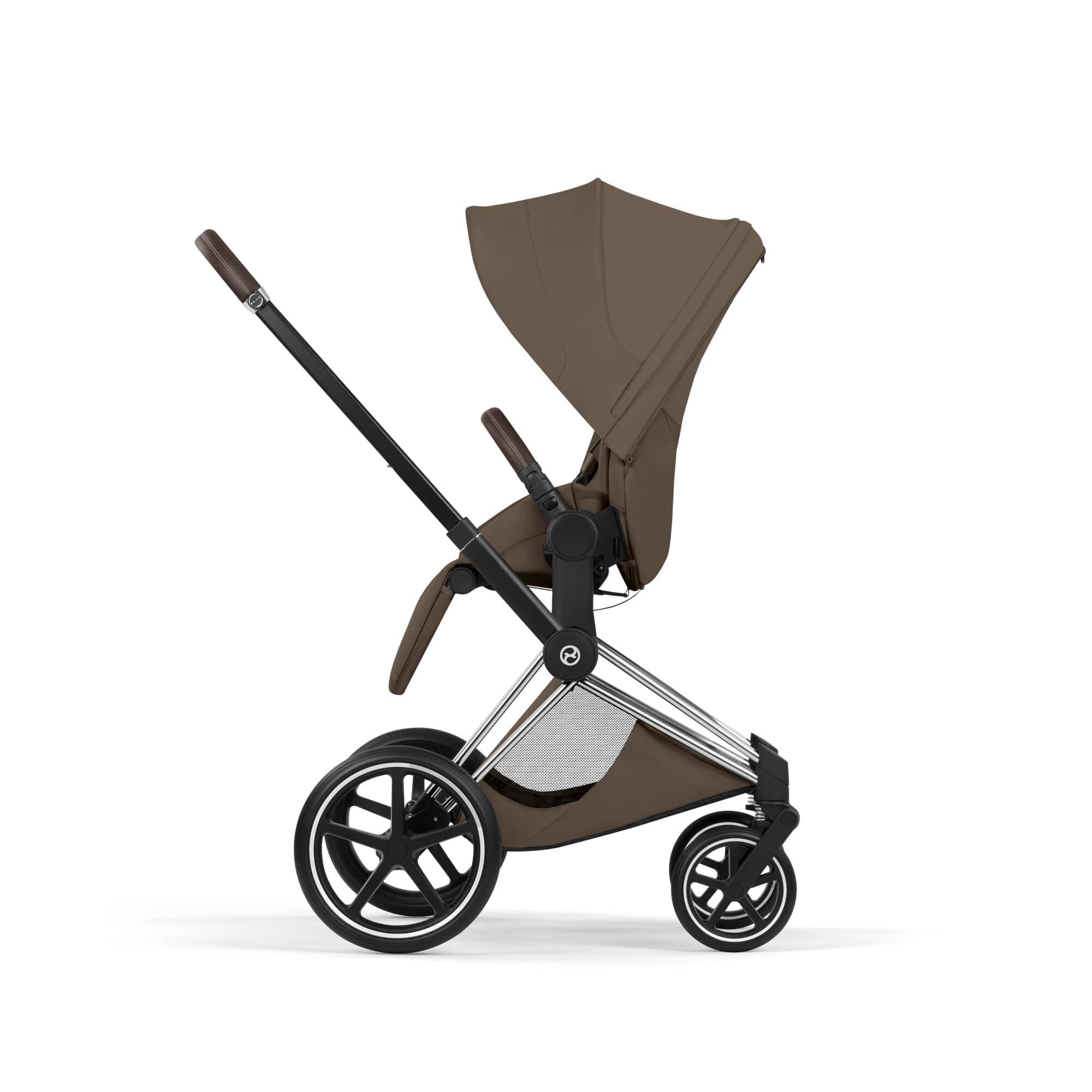 Cybex Priam Ultimate Bundle - Style Collection in Coconut Brown Travel Systems