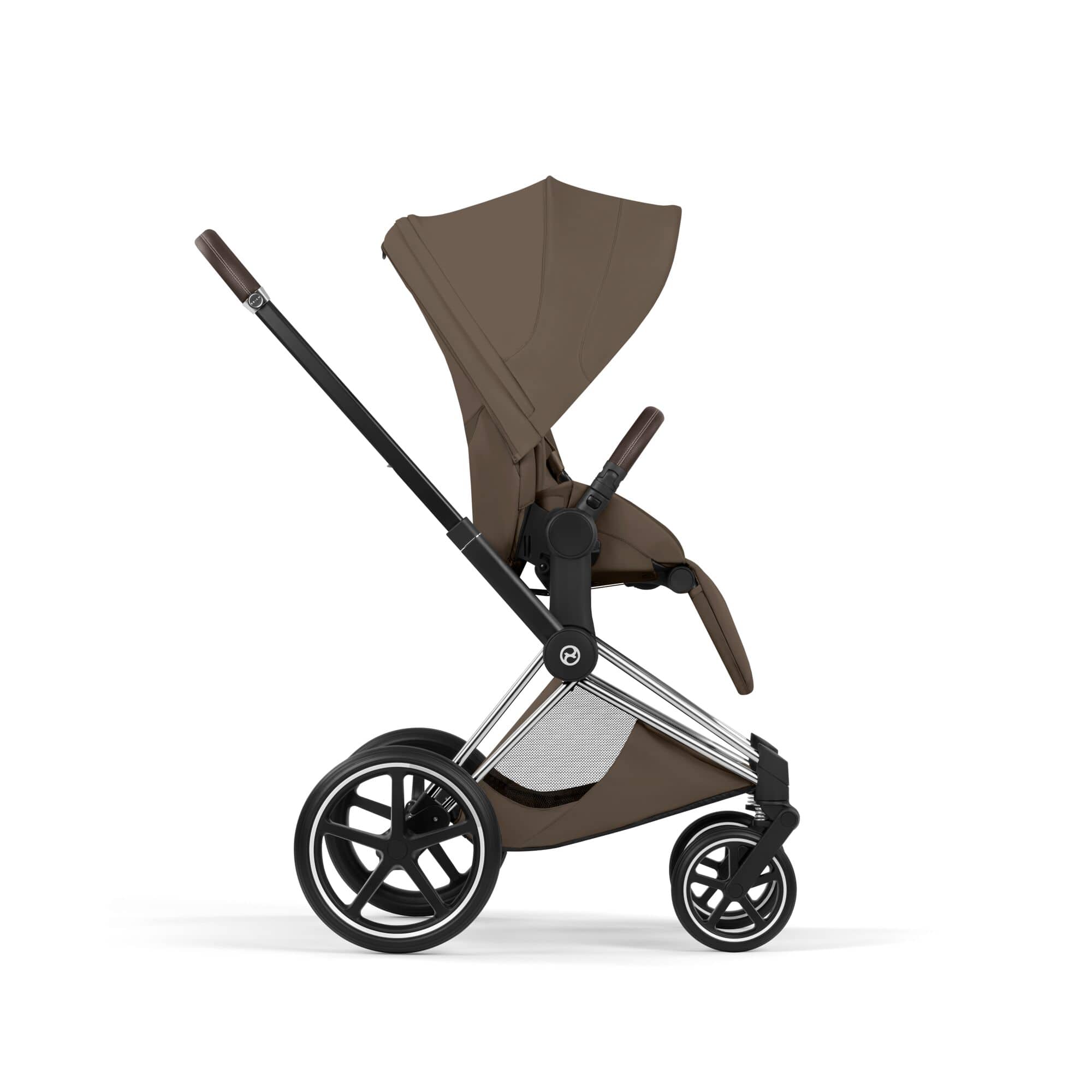 Cybex Priam Ultimate Bundle - Style Collection in Coconut Brown Travel Systems