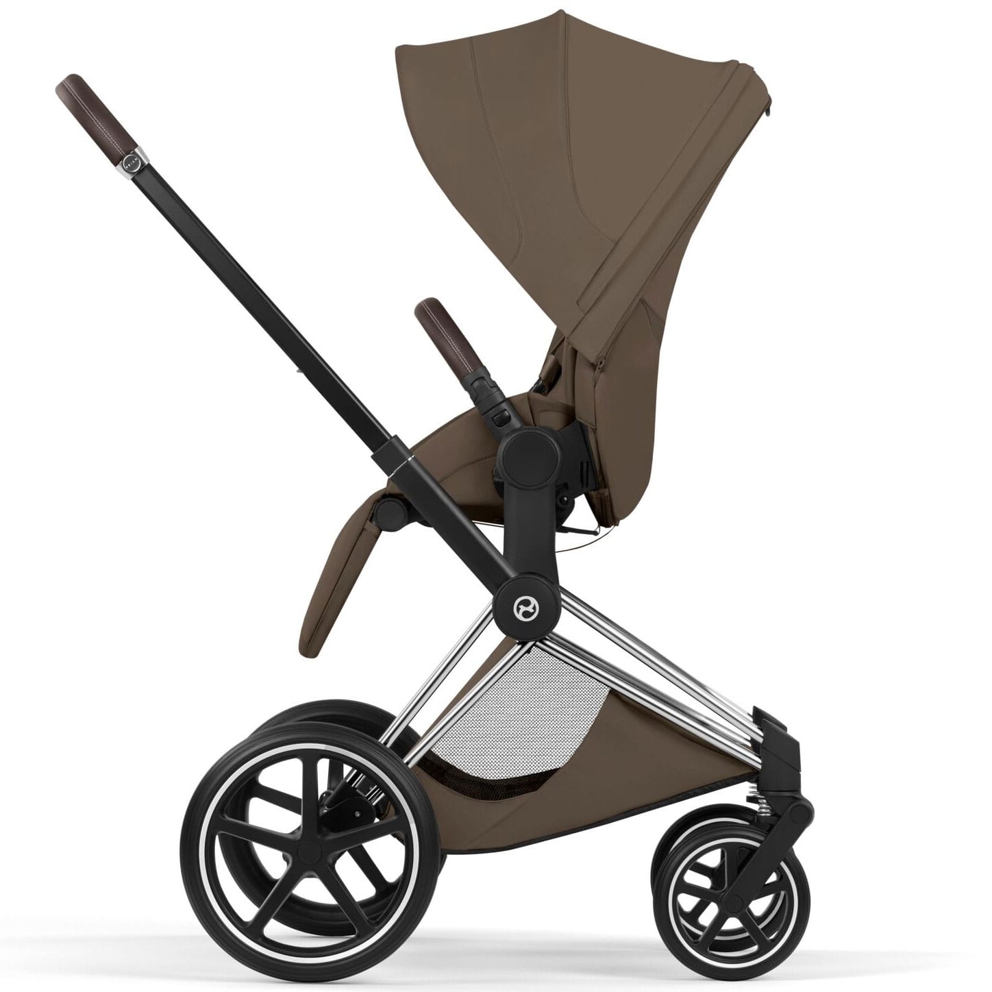 Cybex Priam Ultimate Bundle - Style Collection in Coconut Brown Travel Systems