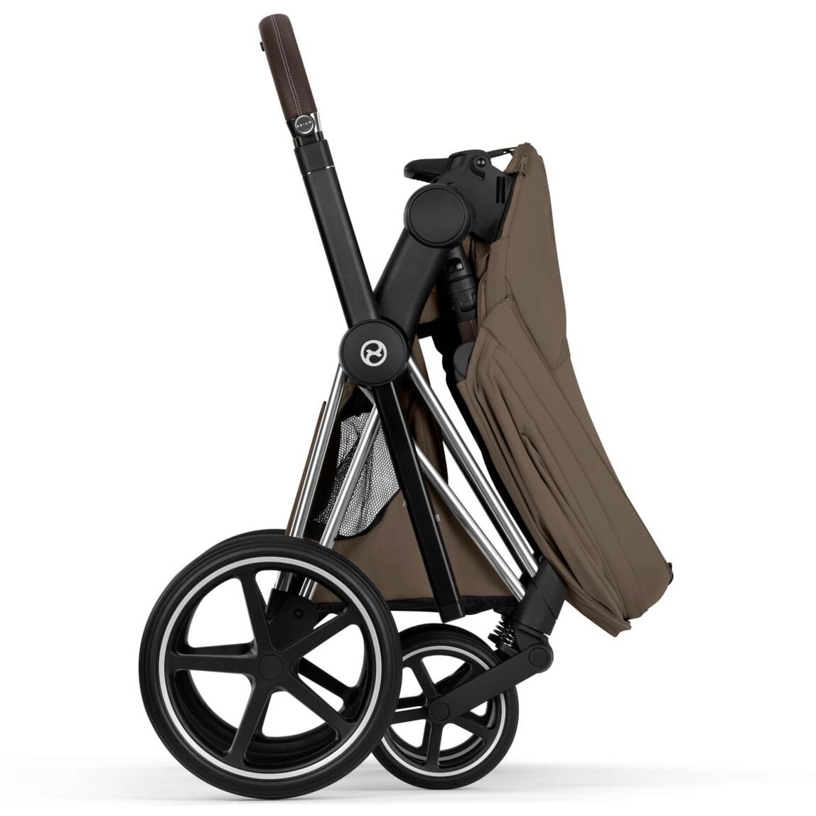 Cybex Priam Ultimate Bundle - Style Collection in Coconut Brown Travel Systems